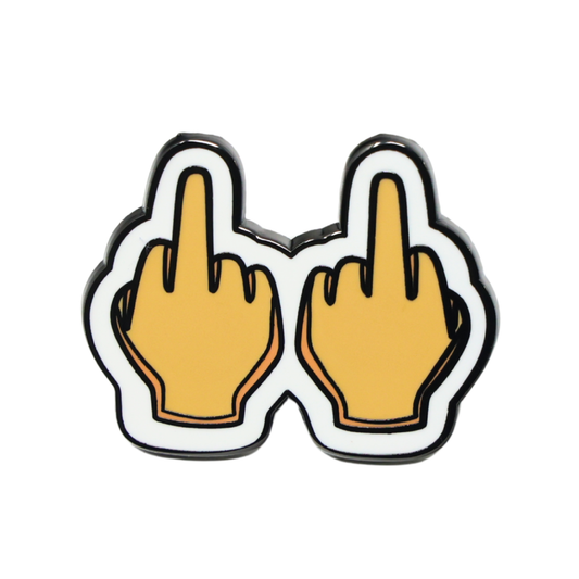 Middle Fingers | Funny Enamel Pin