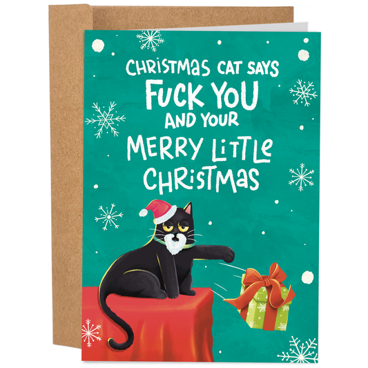 Merry Little Christmas | Funny Christmas Card