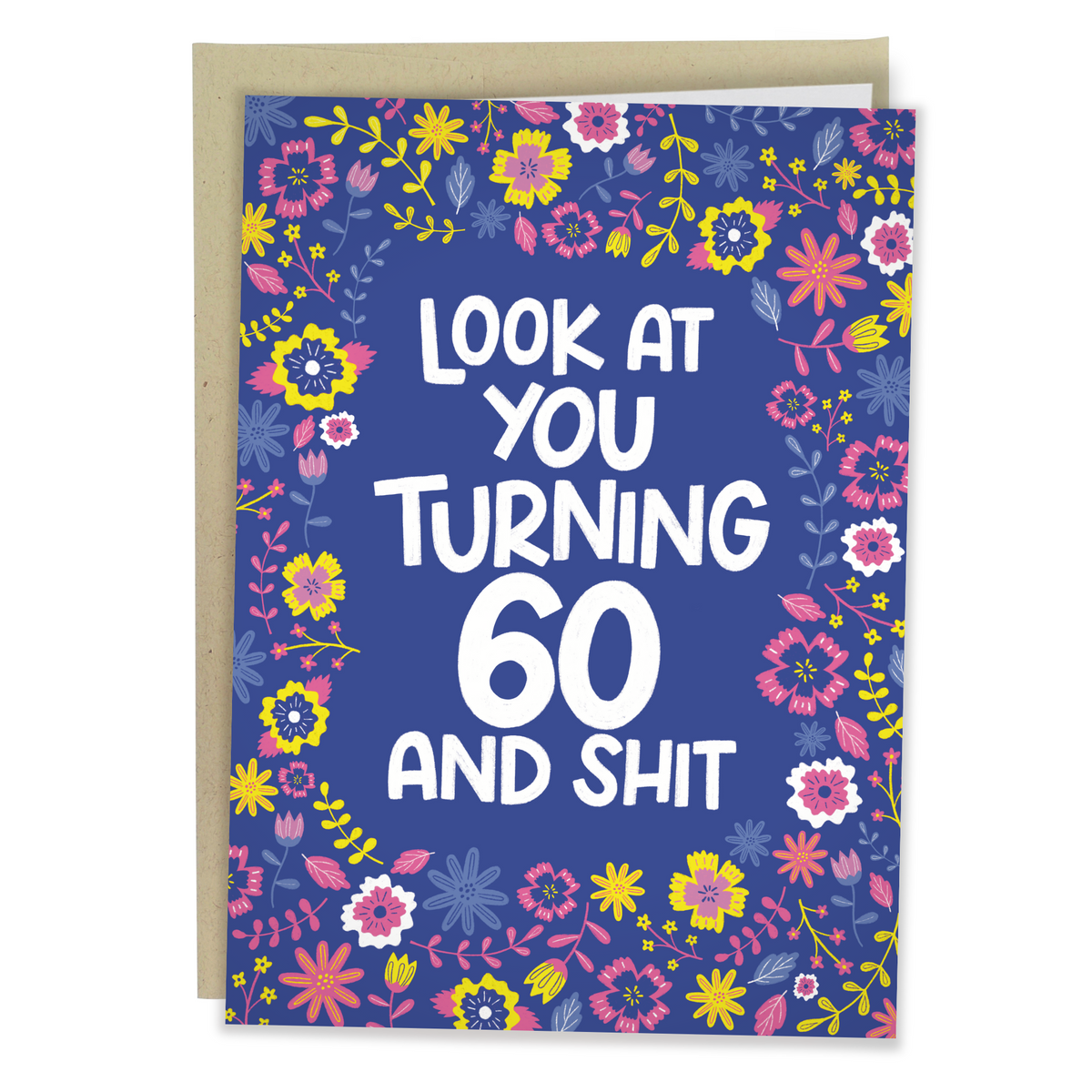 Hallmark Everything Looks Good on You, Bitch Funny 60th Birthday Card