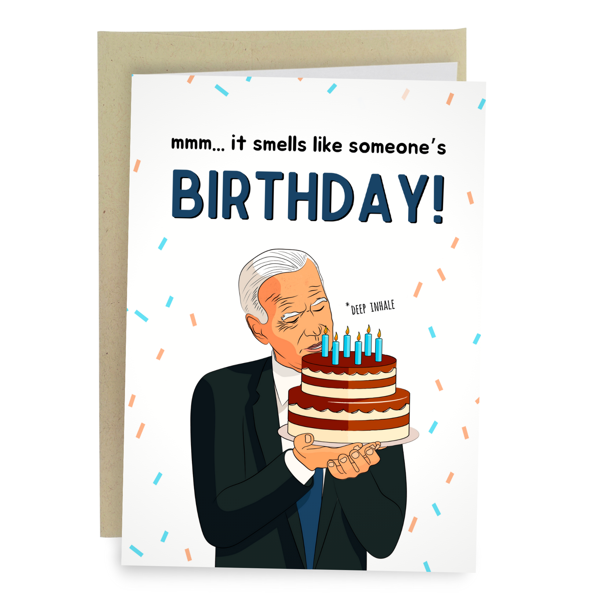 Amazon | Sleazy Greetings 面白いジョー Biden Sniffing