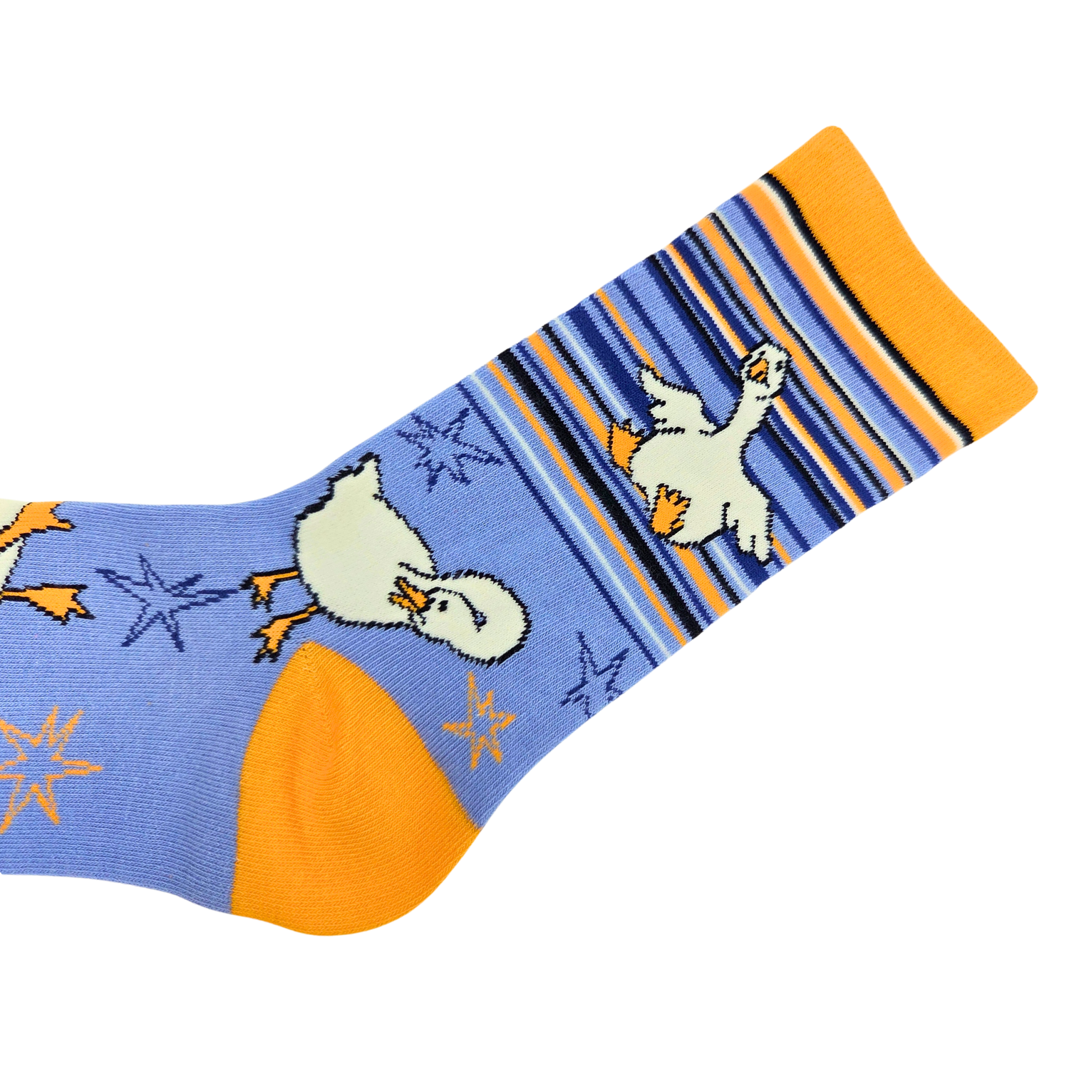 Certified Silly Goose - Women's Funny Cotton Crew Socks