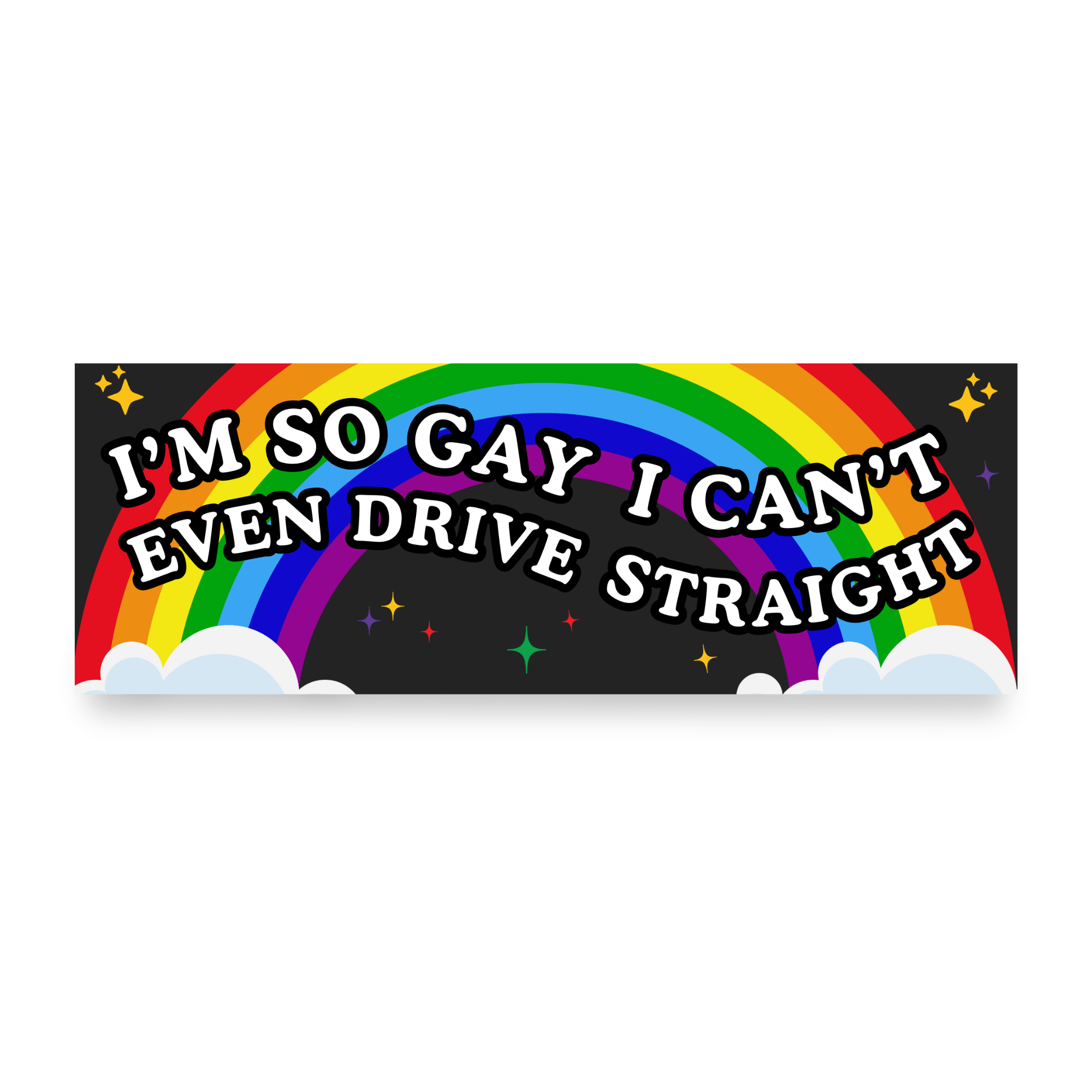 I'm So Gay | Funny Car Magnet