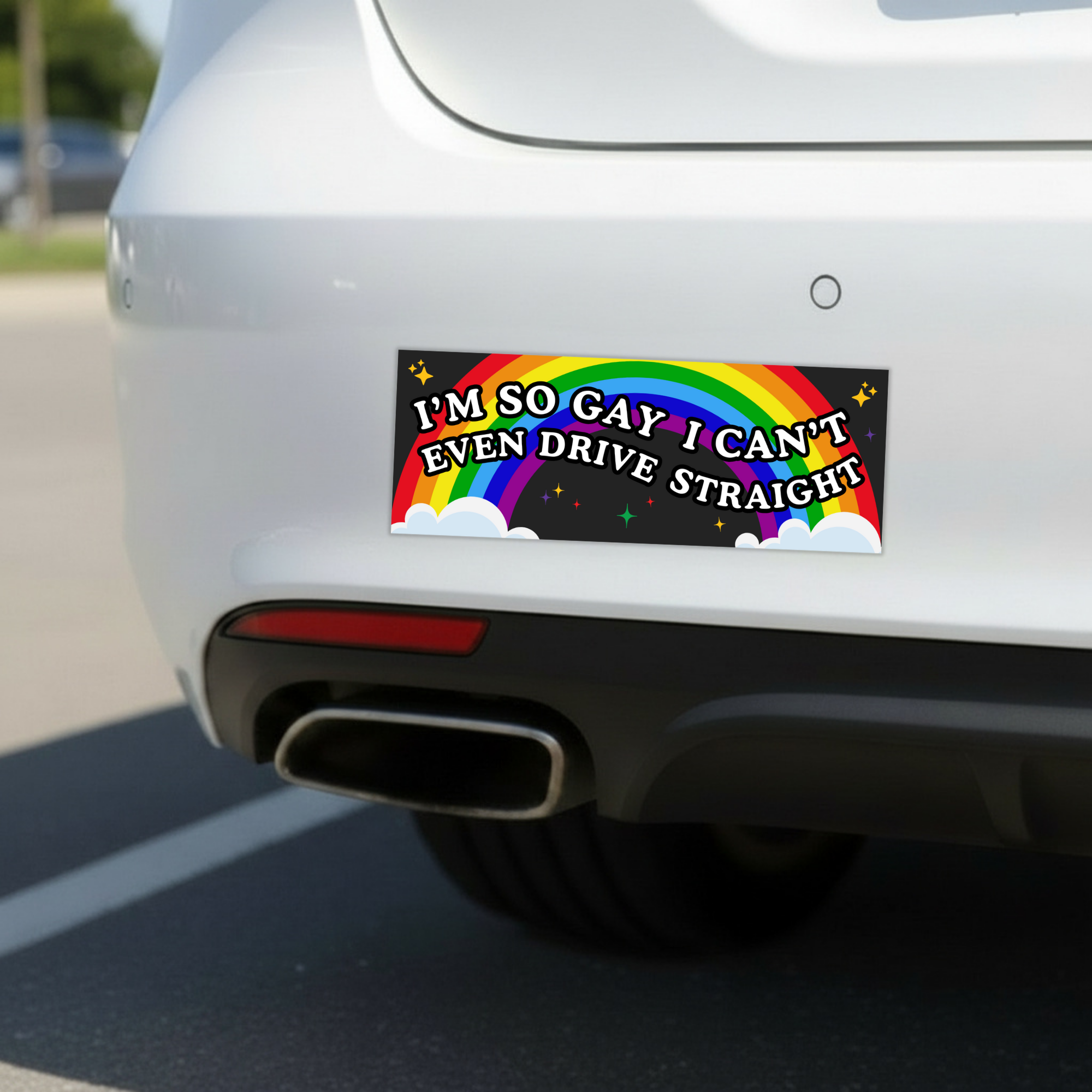 I'm So Gay | Funny Car Magnet
