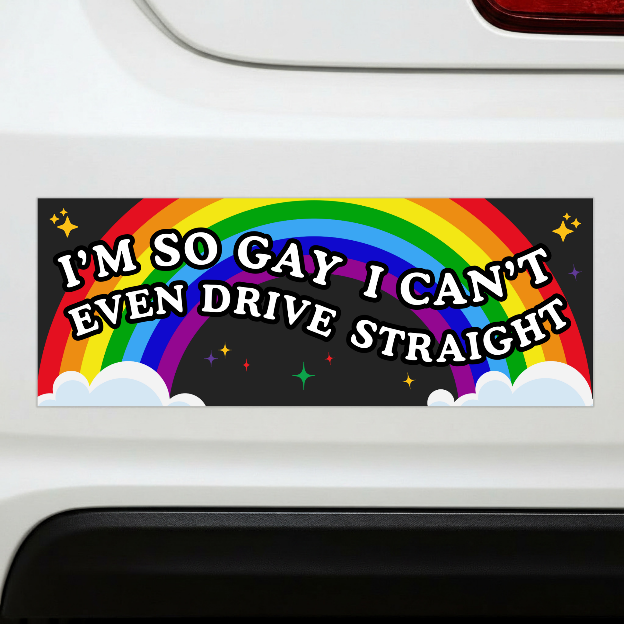 I'm So Gay | Funny Car Magnet