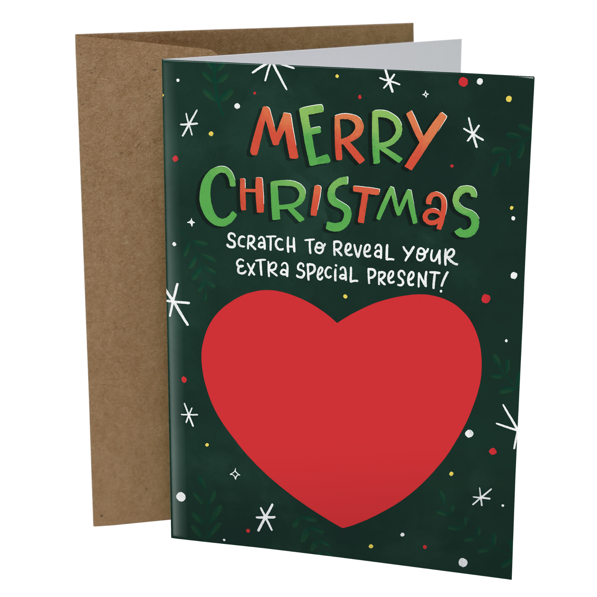 Scratch Off Christmas Present Reveal | Funny Christmas Scratch Off Card