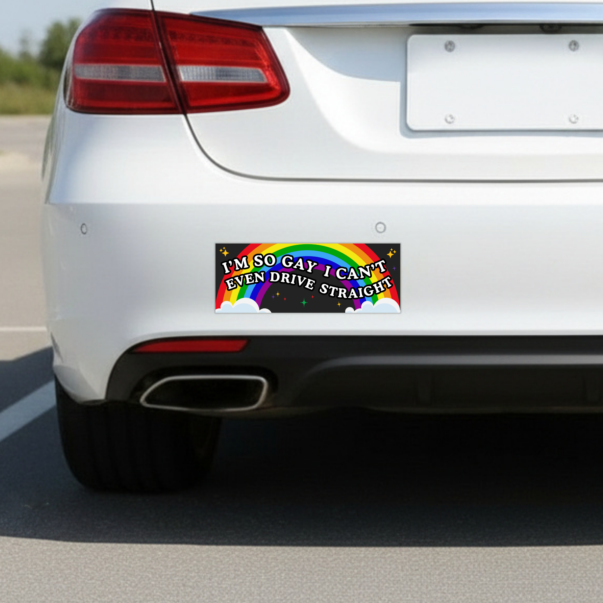 I'm So Gay | Funny Car Magnet