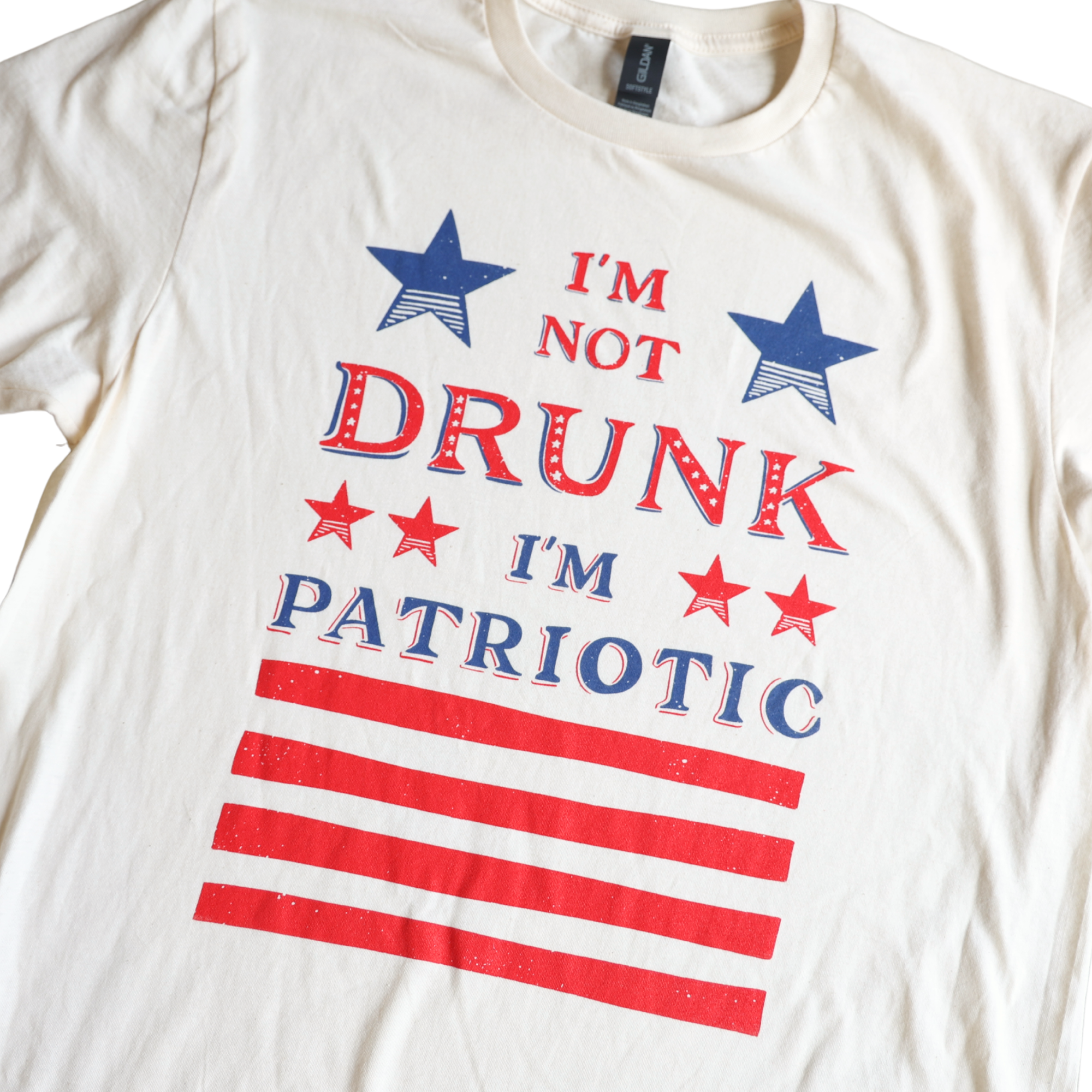 I'm Not Drunk I'm Patriotic T-Shirt