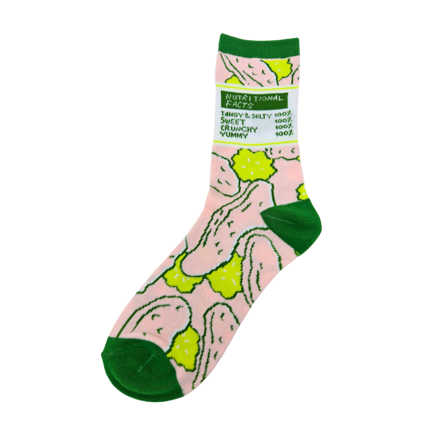 I Love Pickles - Women's Funny Crew Socks
