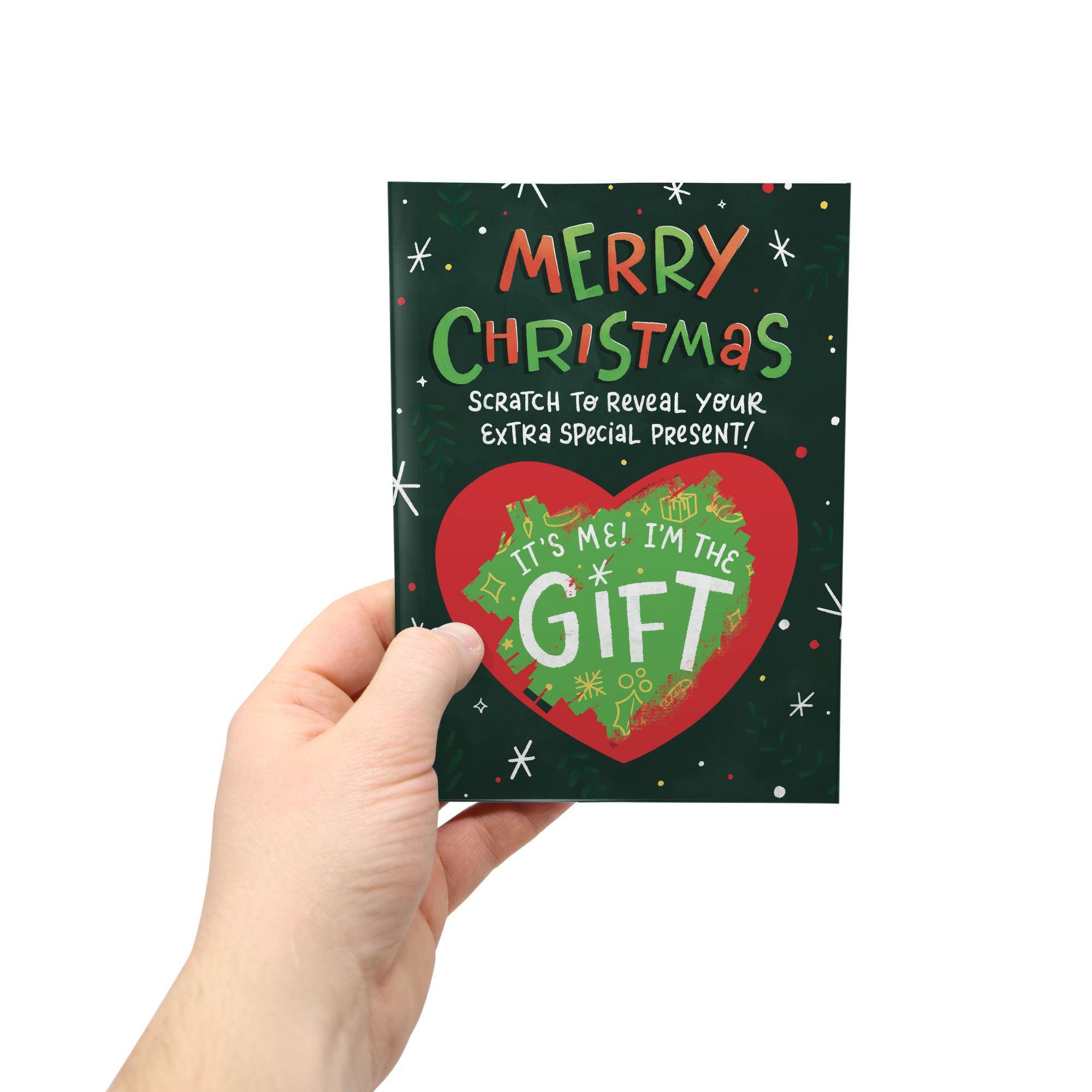 Scratch Off Christmas Present Reveal | Funny Christmas Scratch Off Card