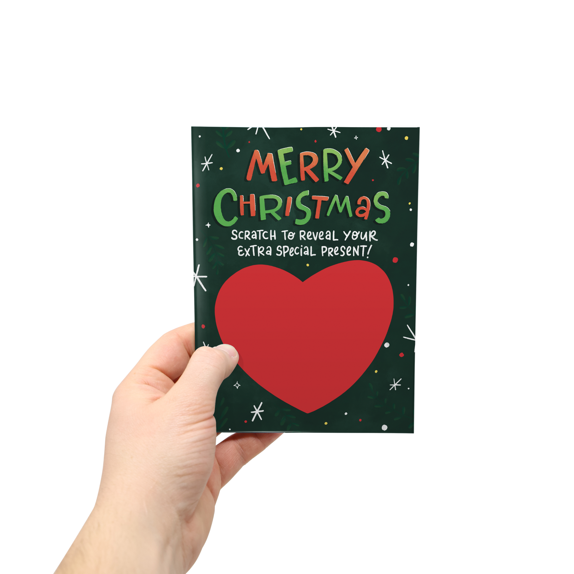Scratch Off Christmas Present Reveal | Funny Christmas Scratch Off Card
