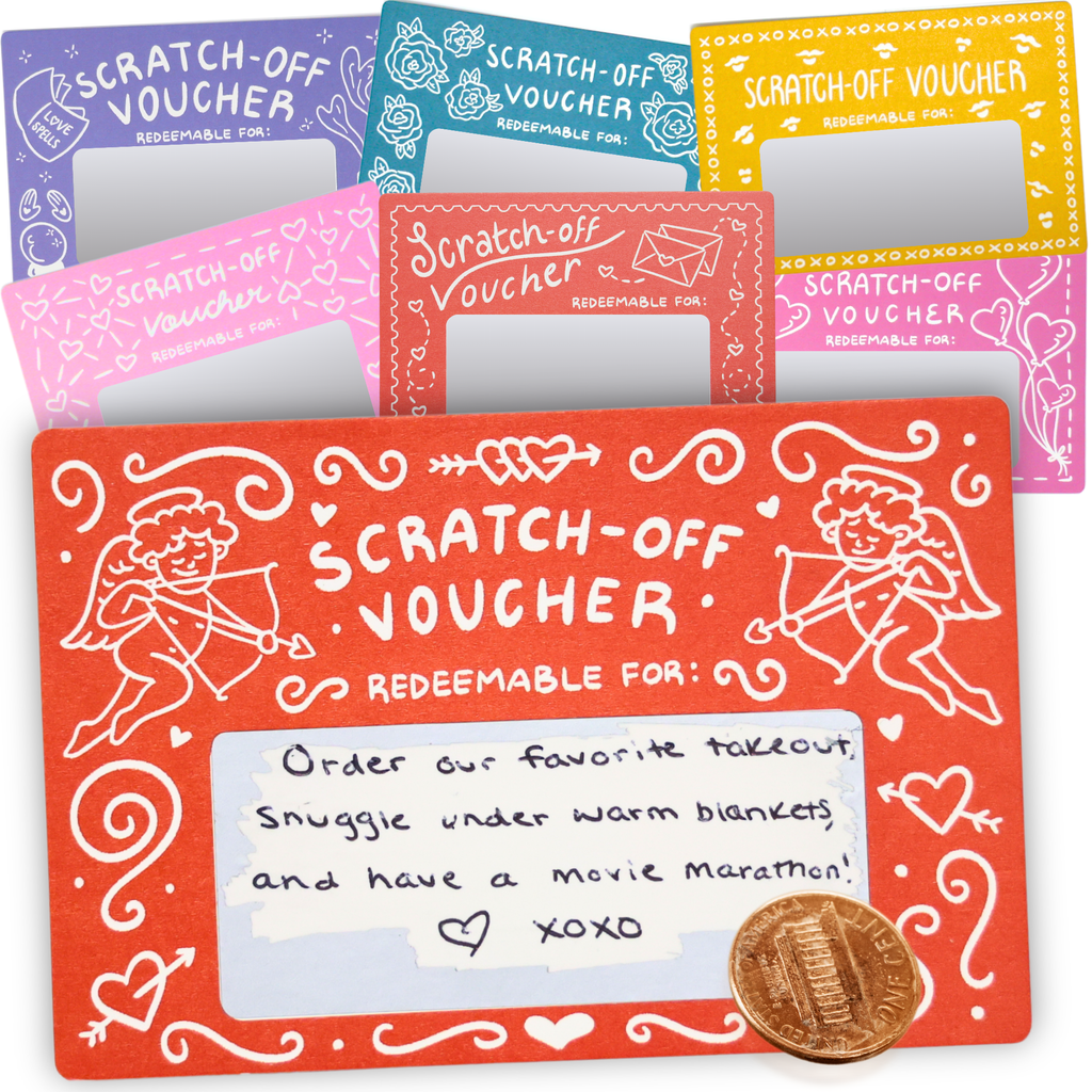 Cool Off Note Funny Scratch Off Note Cards / Mini Date Night Shenanigans - Sleazy ...
