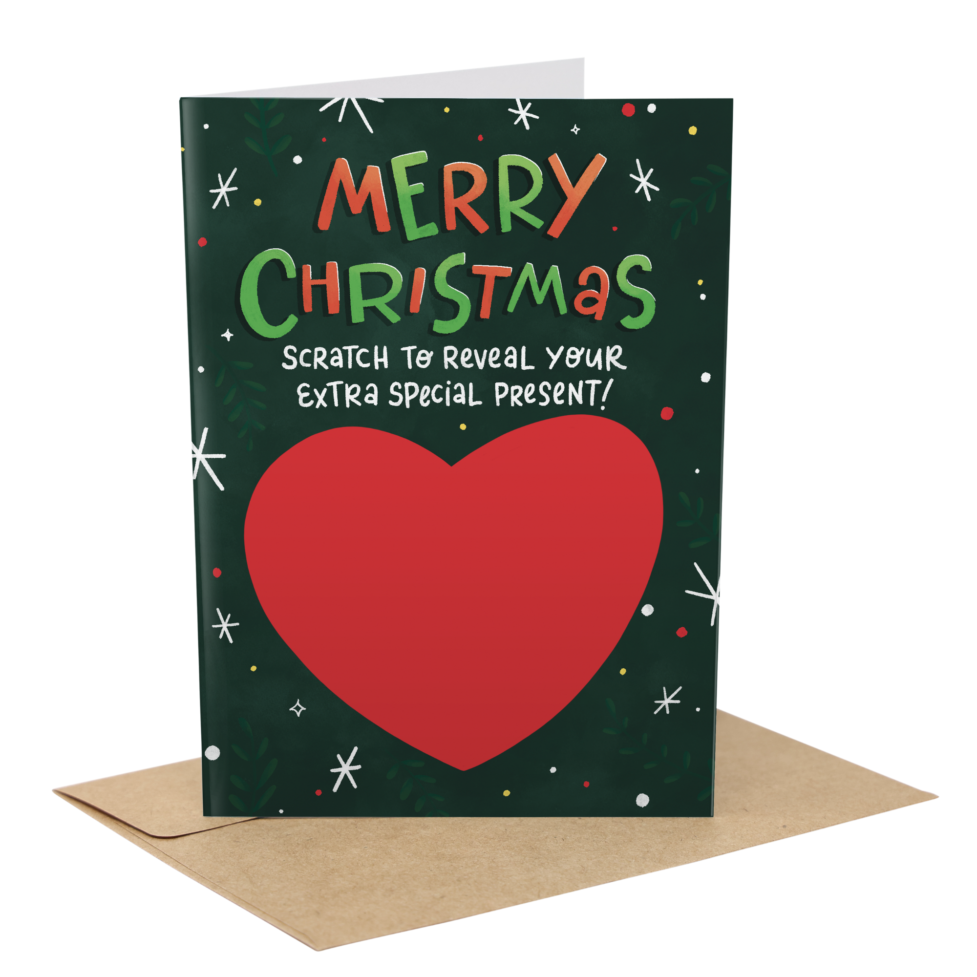 Scratch Off Christmas Present Reveal | Funny Christmas Scratch Off Card