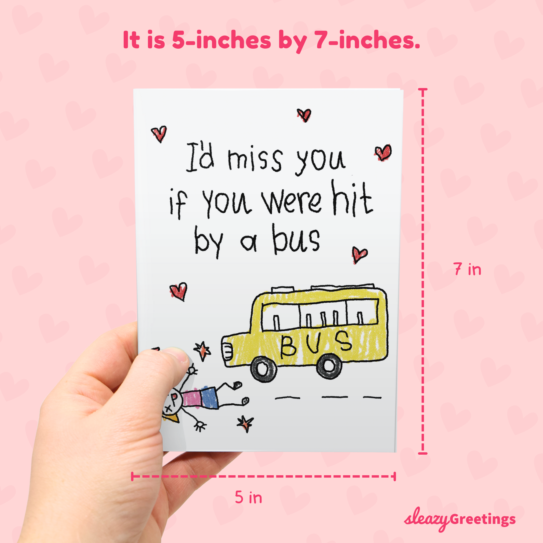 I'd Miss You Girl Version | Funny Valentine's Day Card