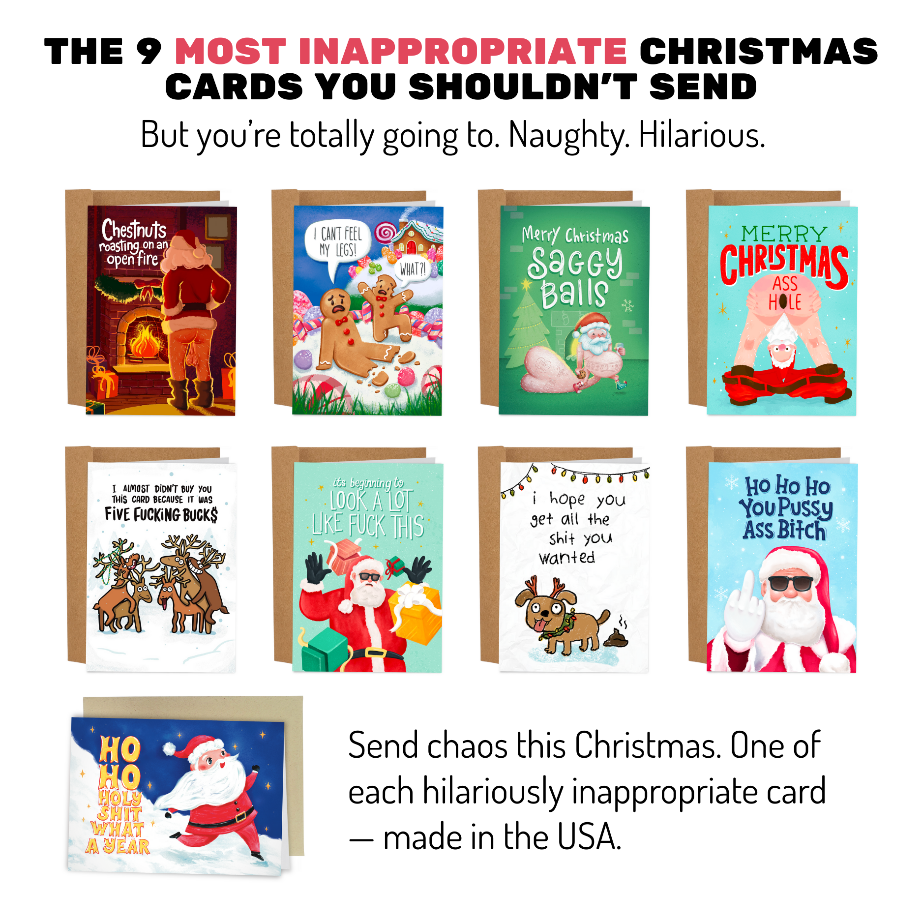9 Worst Christmas Cards Ever Set