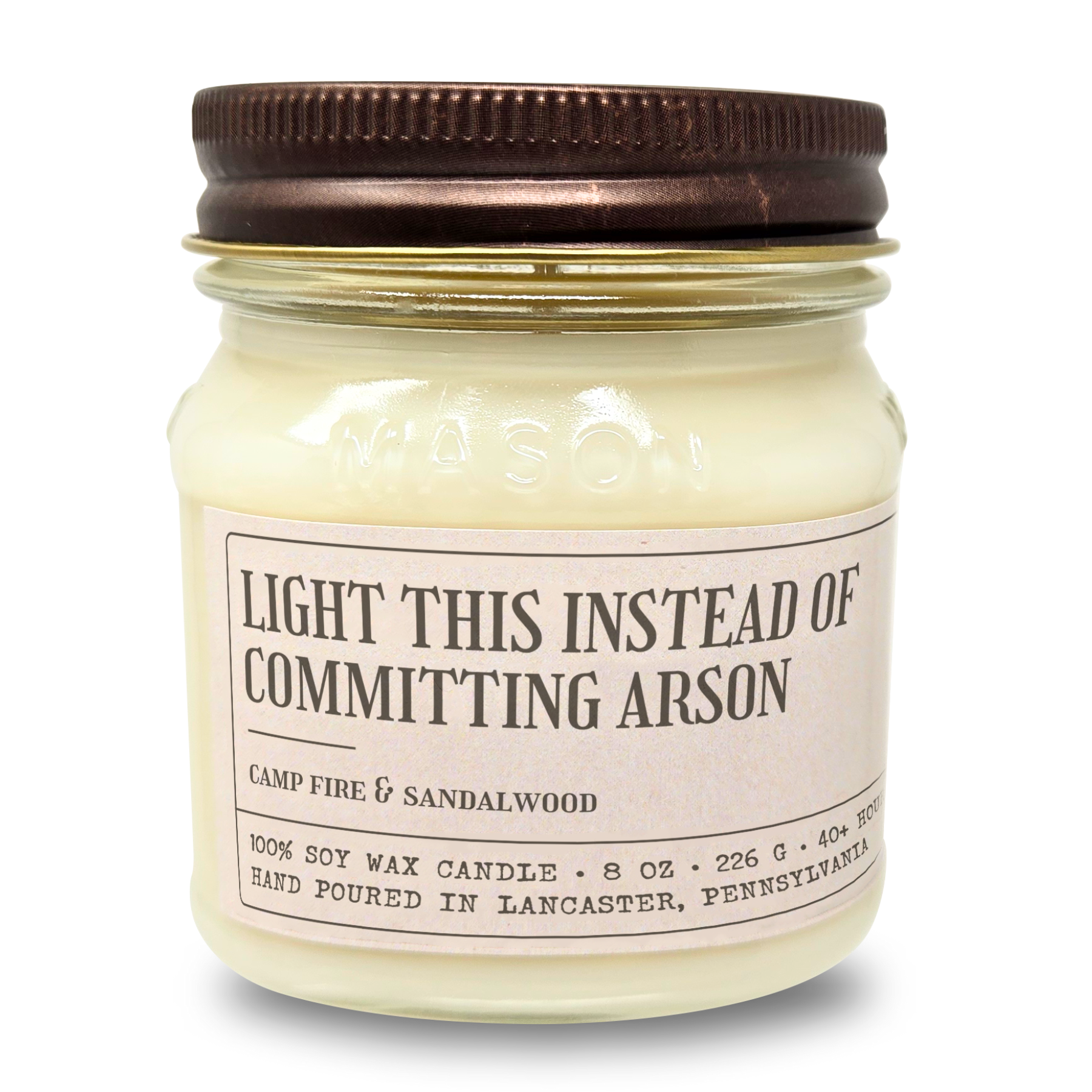 Light This Instead of Committing - Funny Candle 8oz Soy Wax