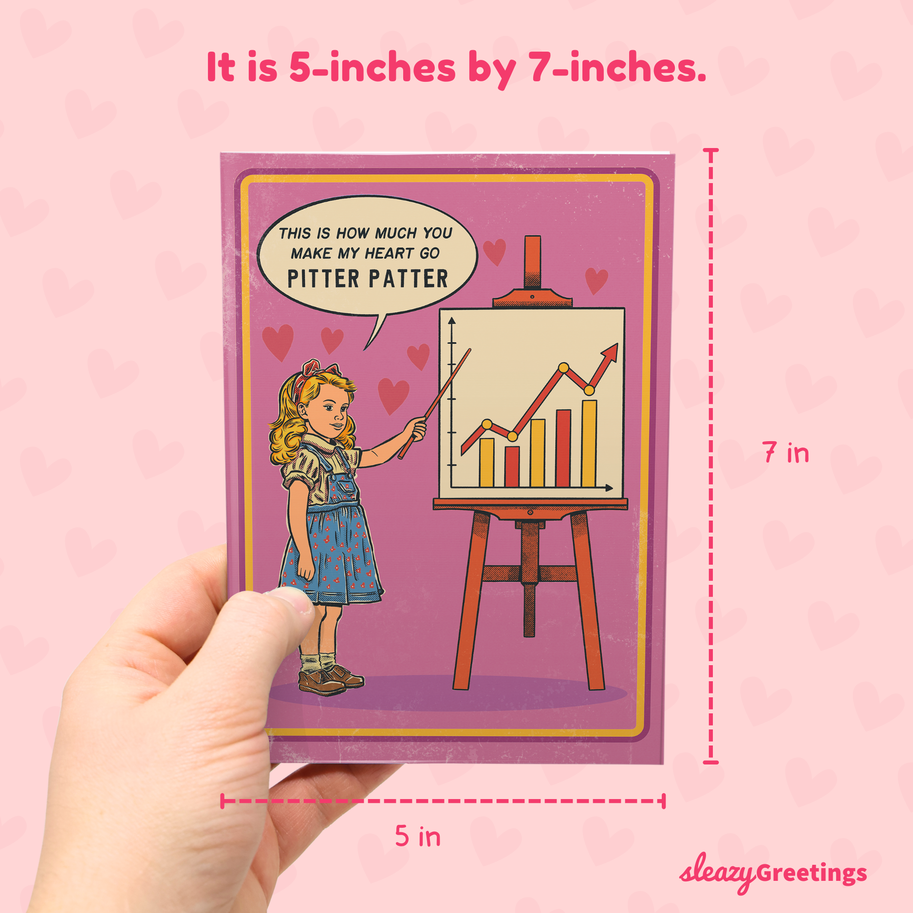 My Heart Go Pitter Patter - 70's Vintage Valentine's