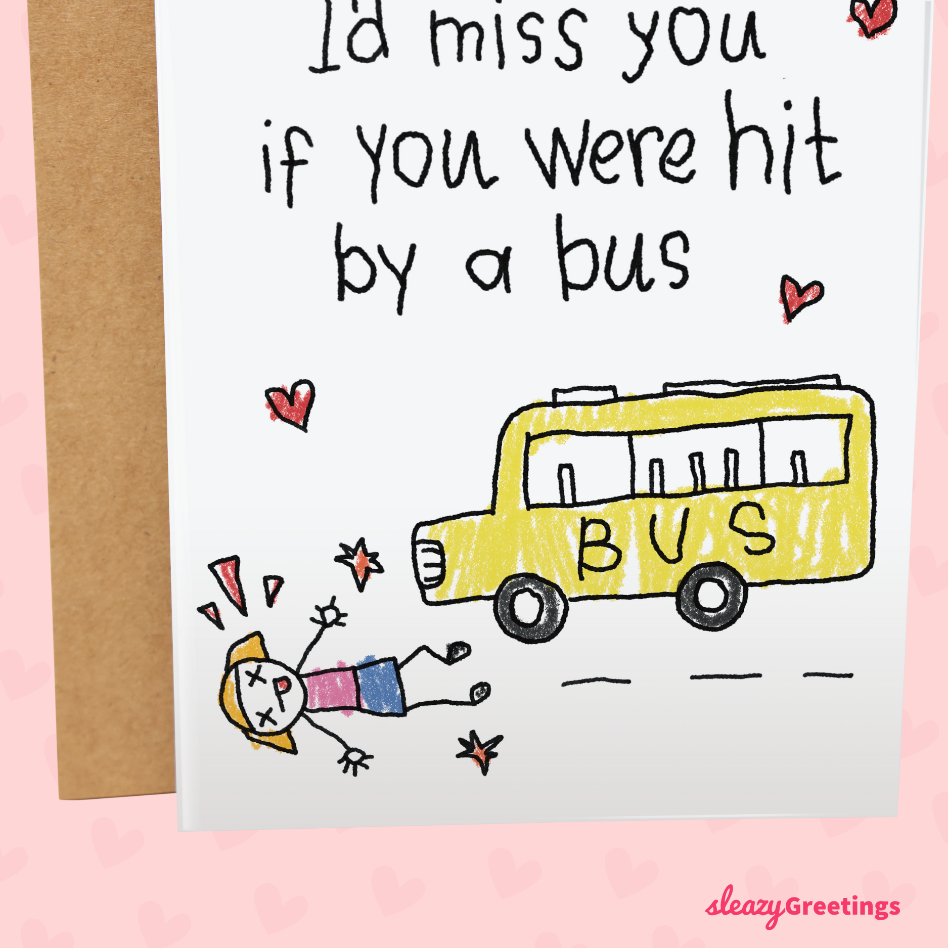 I'd Miss You Girl Version | Funny Valentine's Day Card