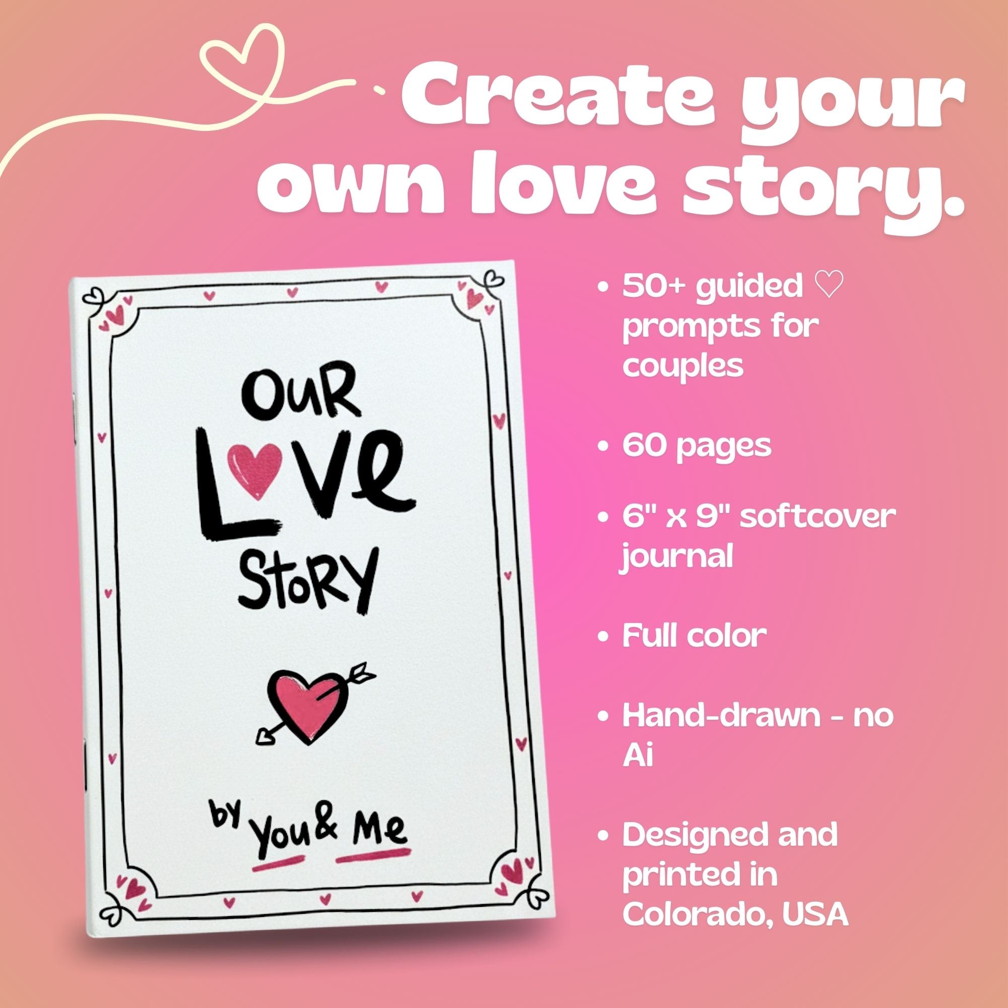 Our Love Story | A Guided Journal for Couples