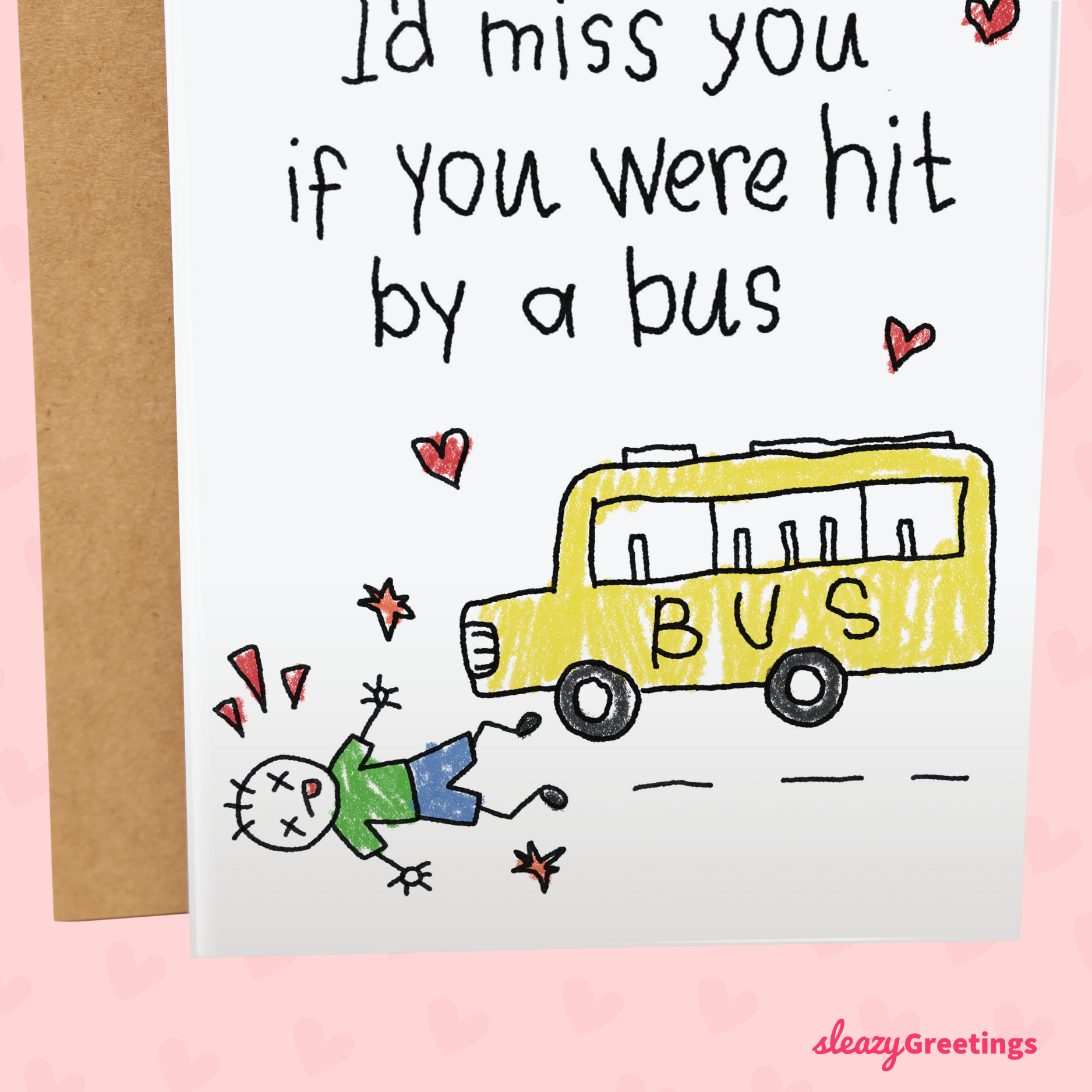I'd Miss You Boy Version | Funny Valentine's Day Card