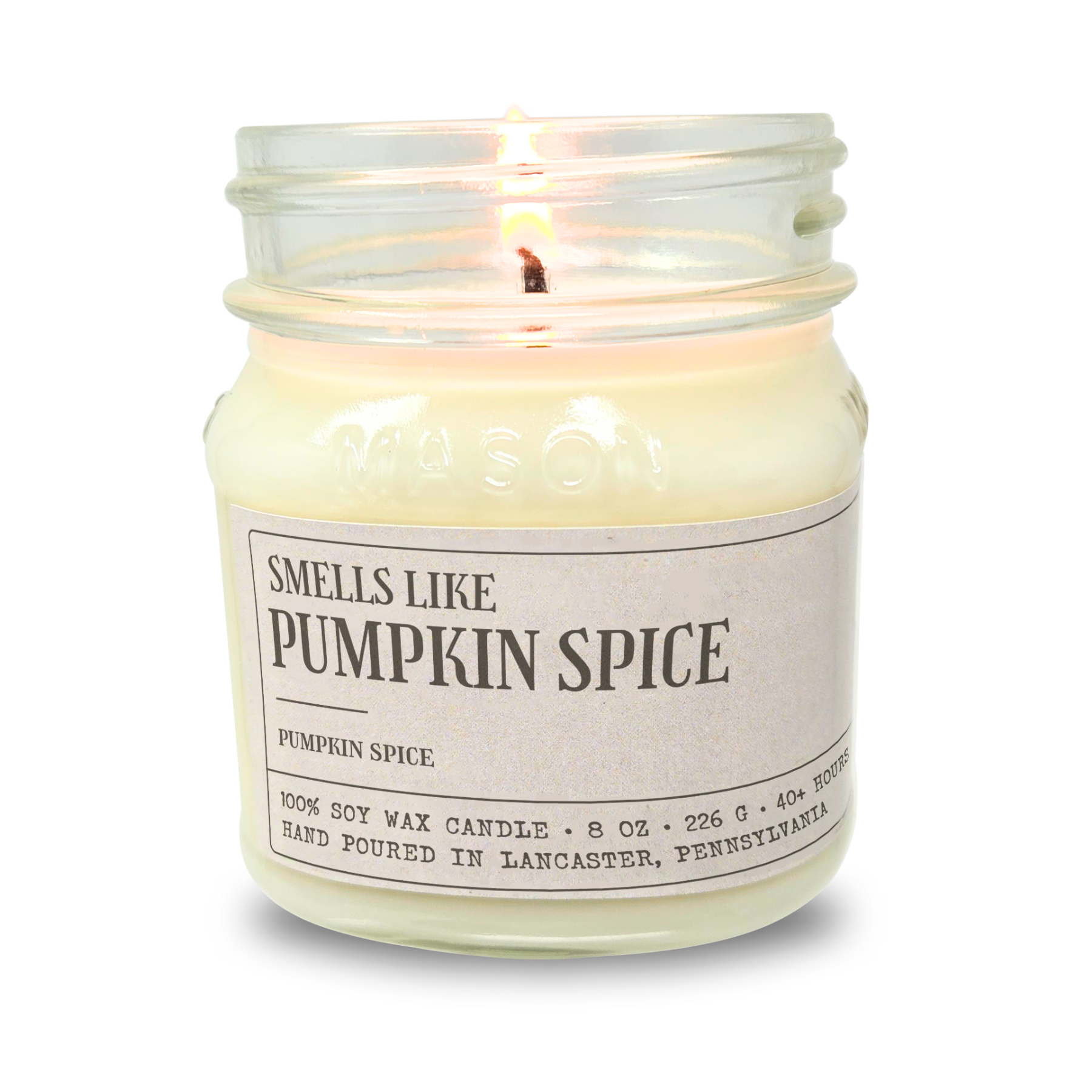 Smells Like Pumpkin Spice - Funny Candle 8oz Soy Wax