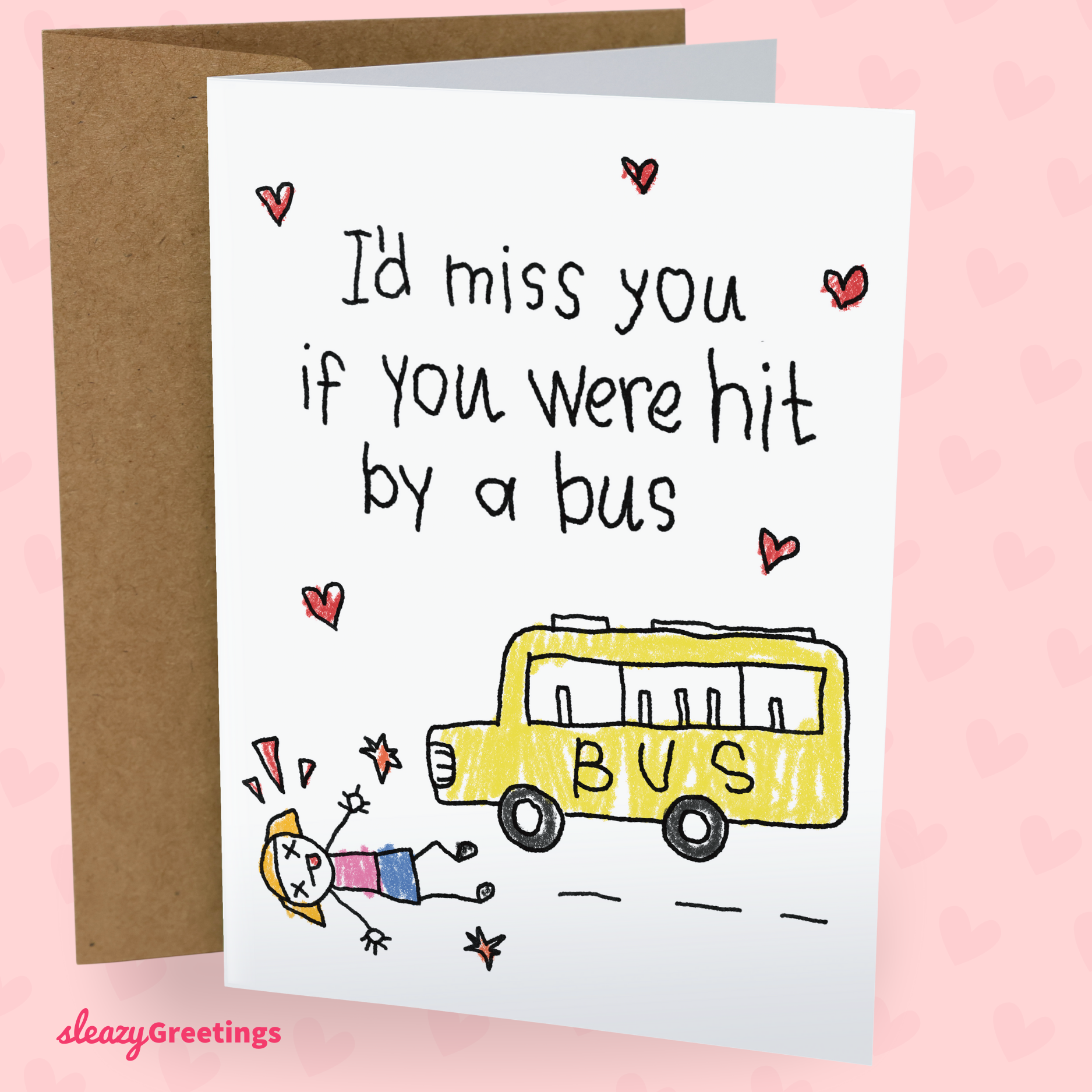 I'd Miss You Girl Version | Funny Valentine's Day Card