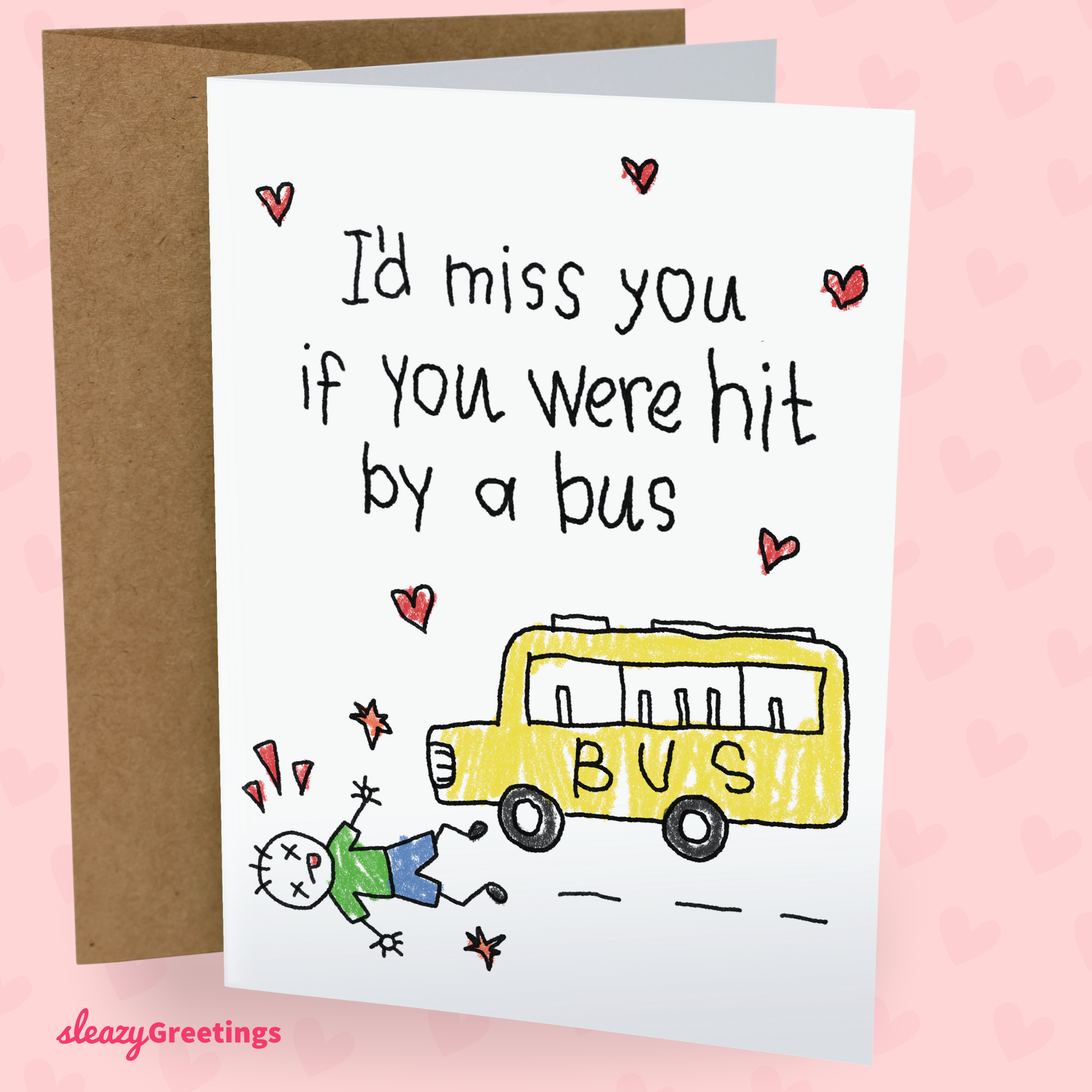 I'd Miss You Boy Version | Funny Valentine's Day Card
