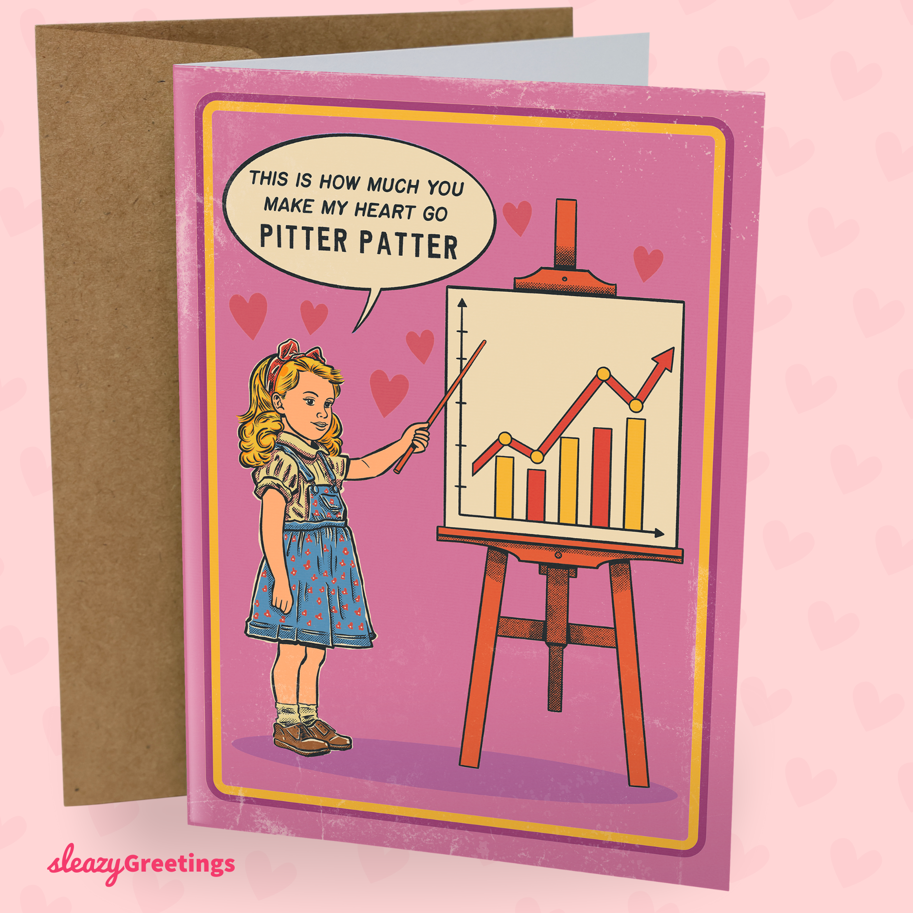 My Heart Go Pitter Patter - 70's Vintage Valentine's
