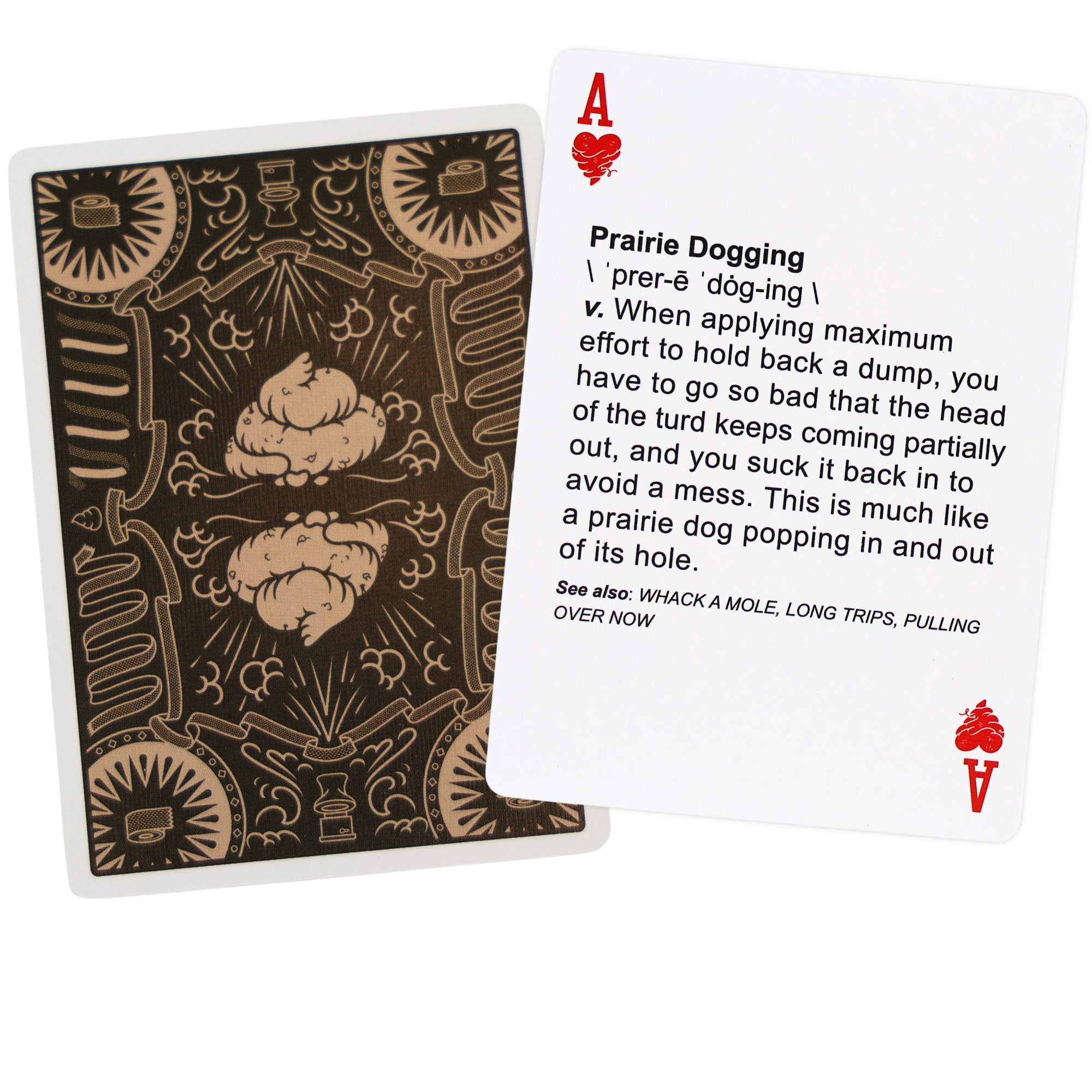 52 Deuces Playing Cards - Sleazy Greetings - greetingcard