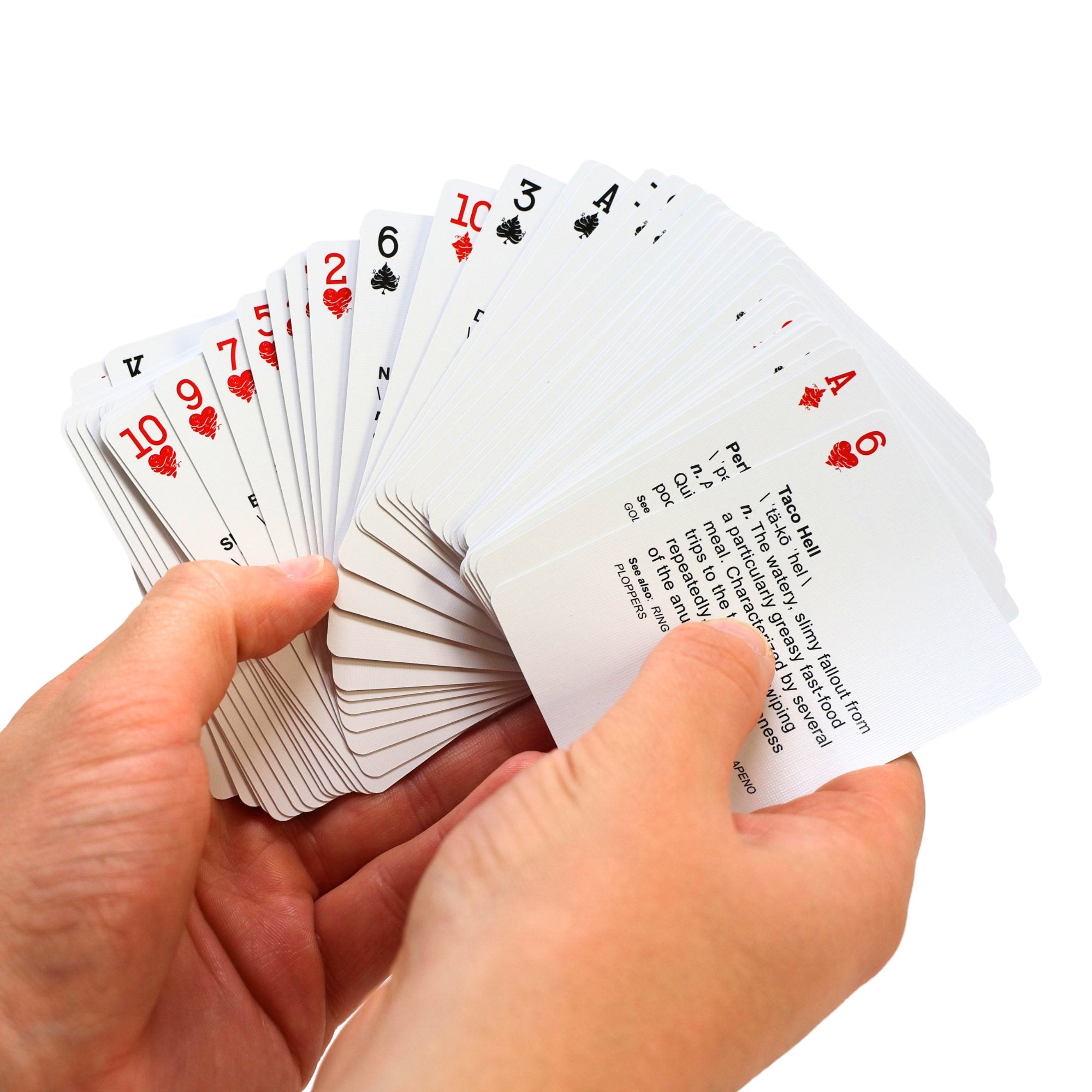 52 Deuces Playing Cards - Sleazy Greetings - greetingcard