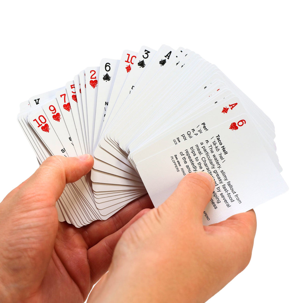 Deuce Card Funny Deck of Cards / 52 Deuces Playing Cards - Sleazy Greetings