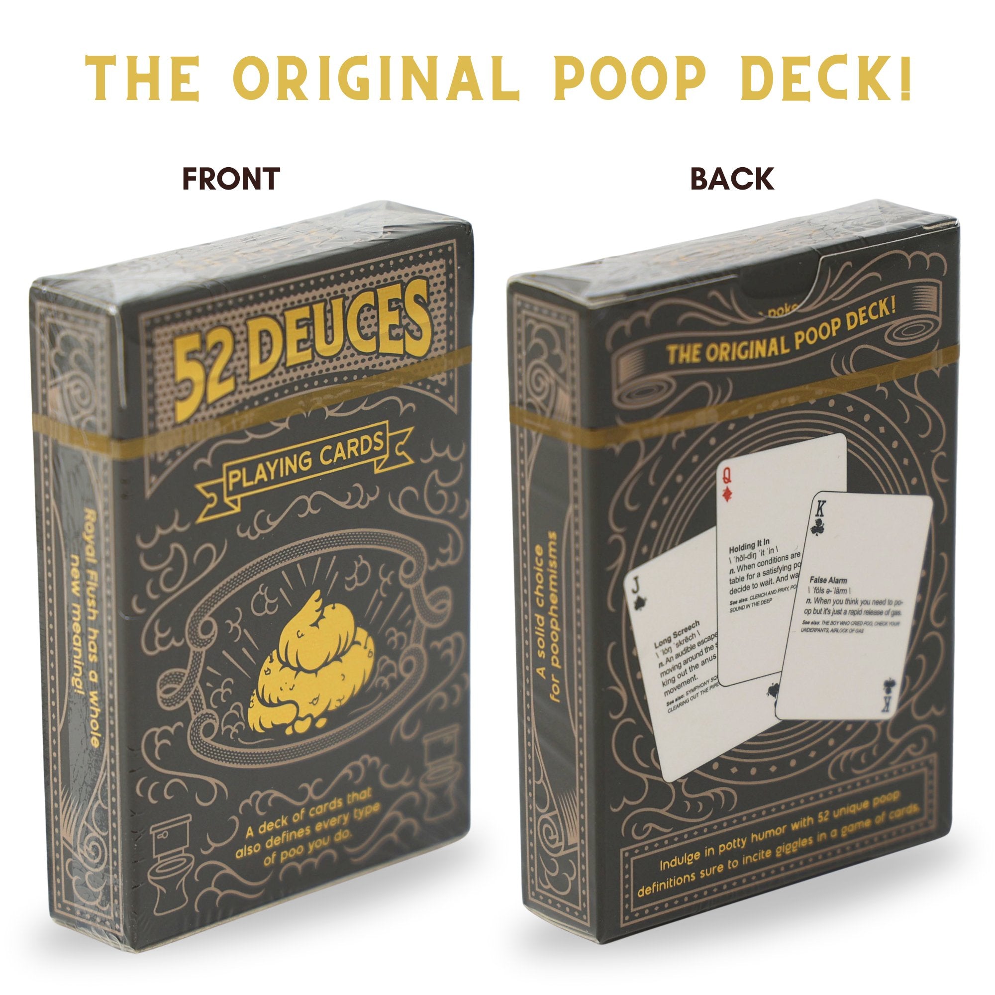 52 Deuces Playing Cards - Sleazy Greetings - greetingcard