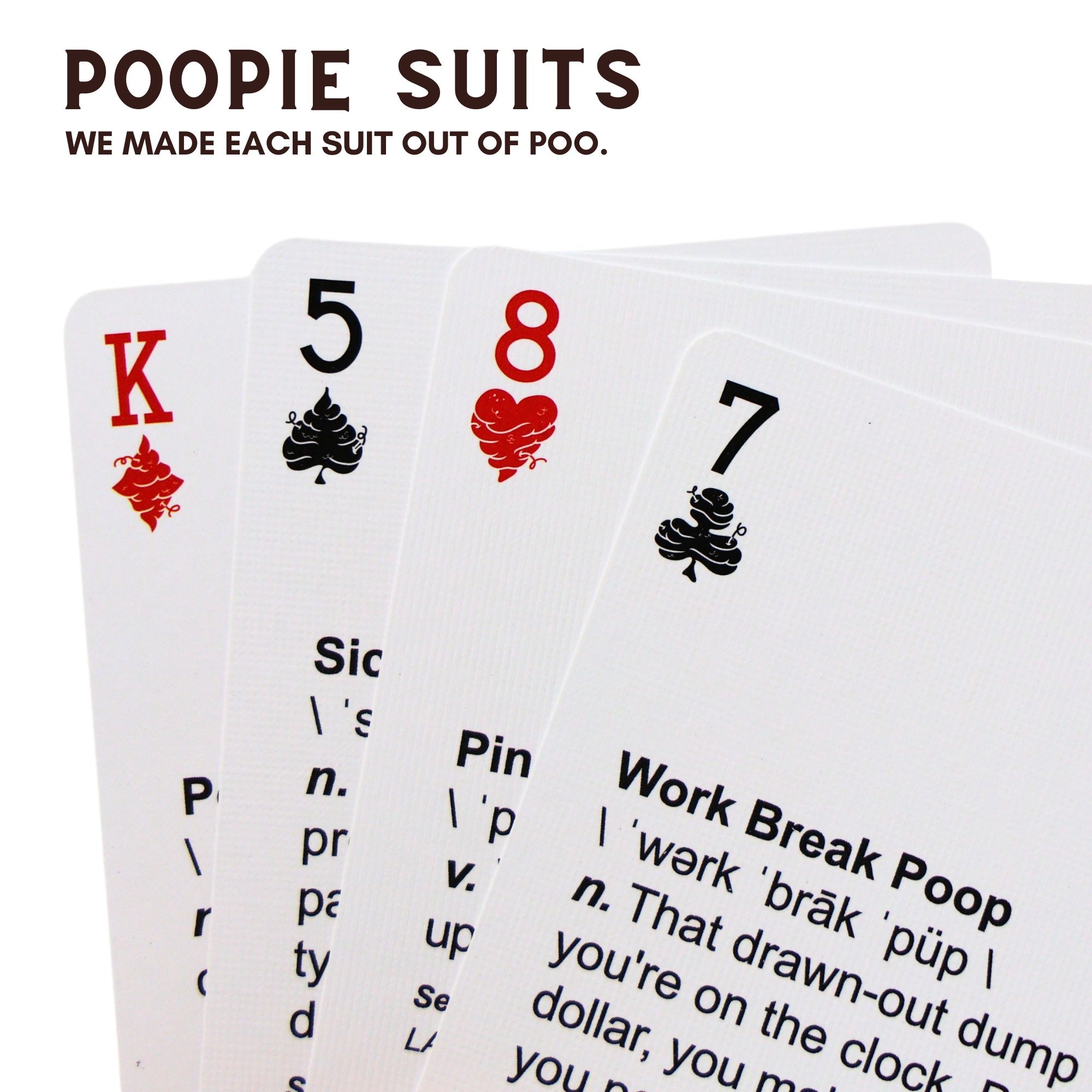 52 Deuces Playing Cards - Sleazy Greetings - greetingcard