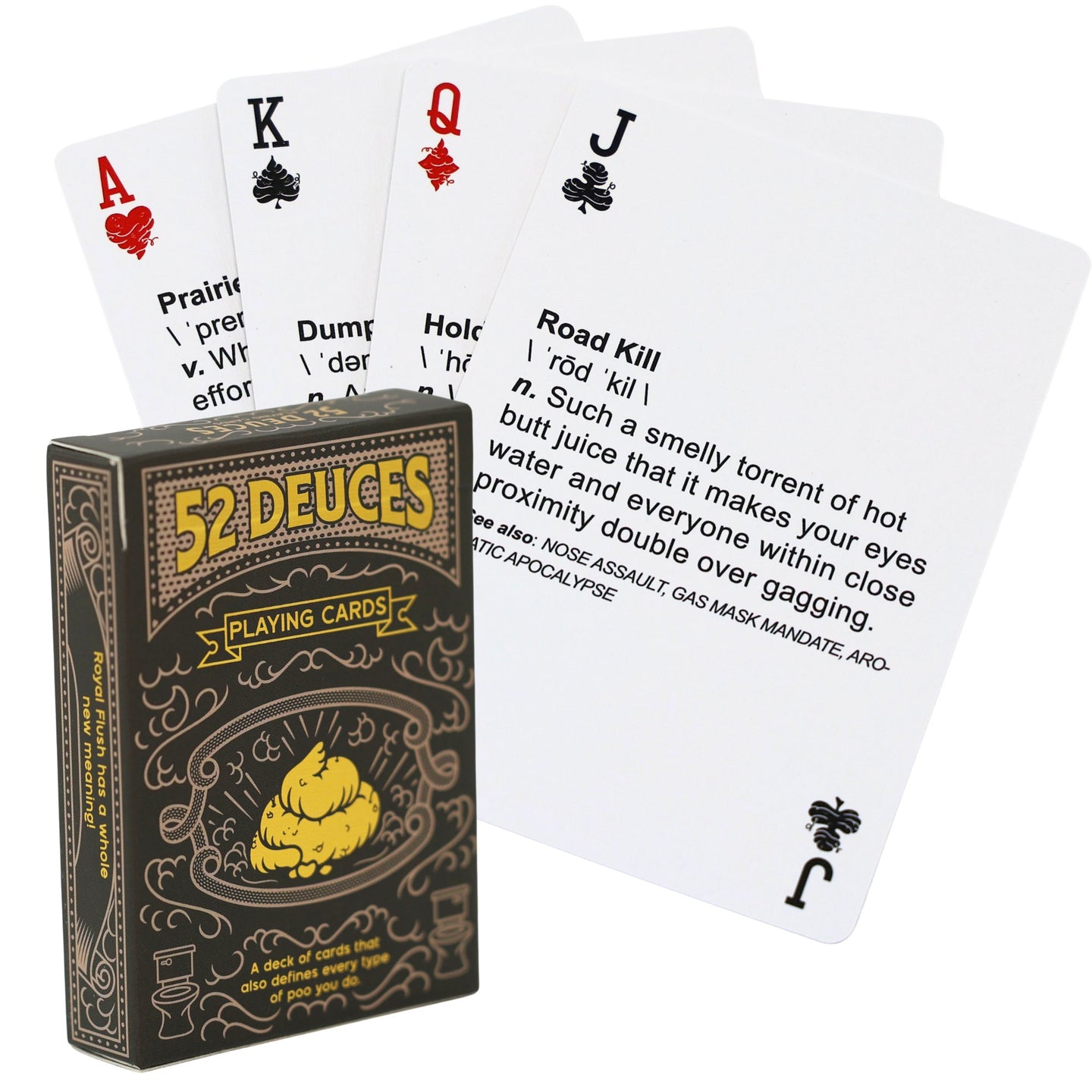 thumbnail image 2 of True Artworx Deuces Playing Cards Sticker Decal – 2 Cards Design – Choose Color, Size & Finish (Glossy, Matte, Satin) 2 of 5