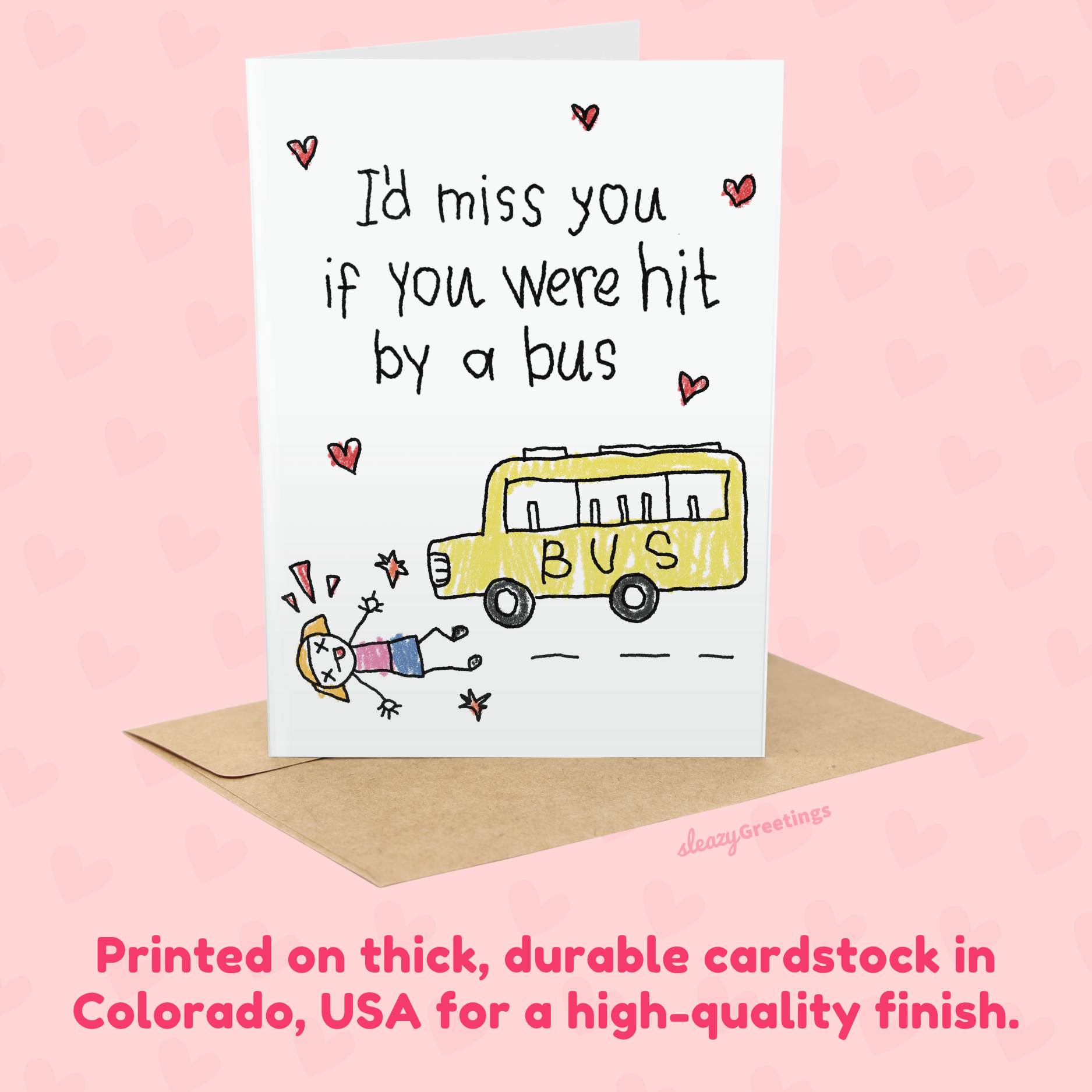 I'd Miss You Girl Version | Funny Valentine's Day Card