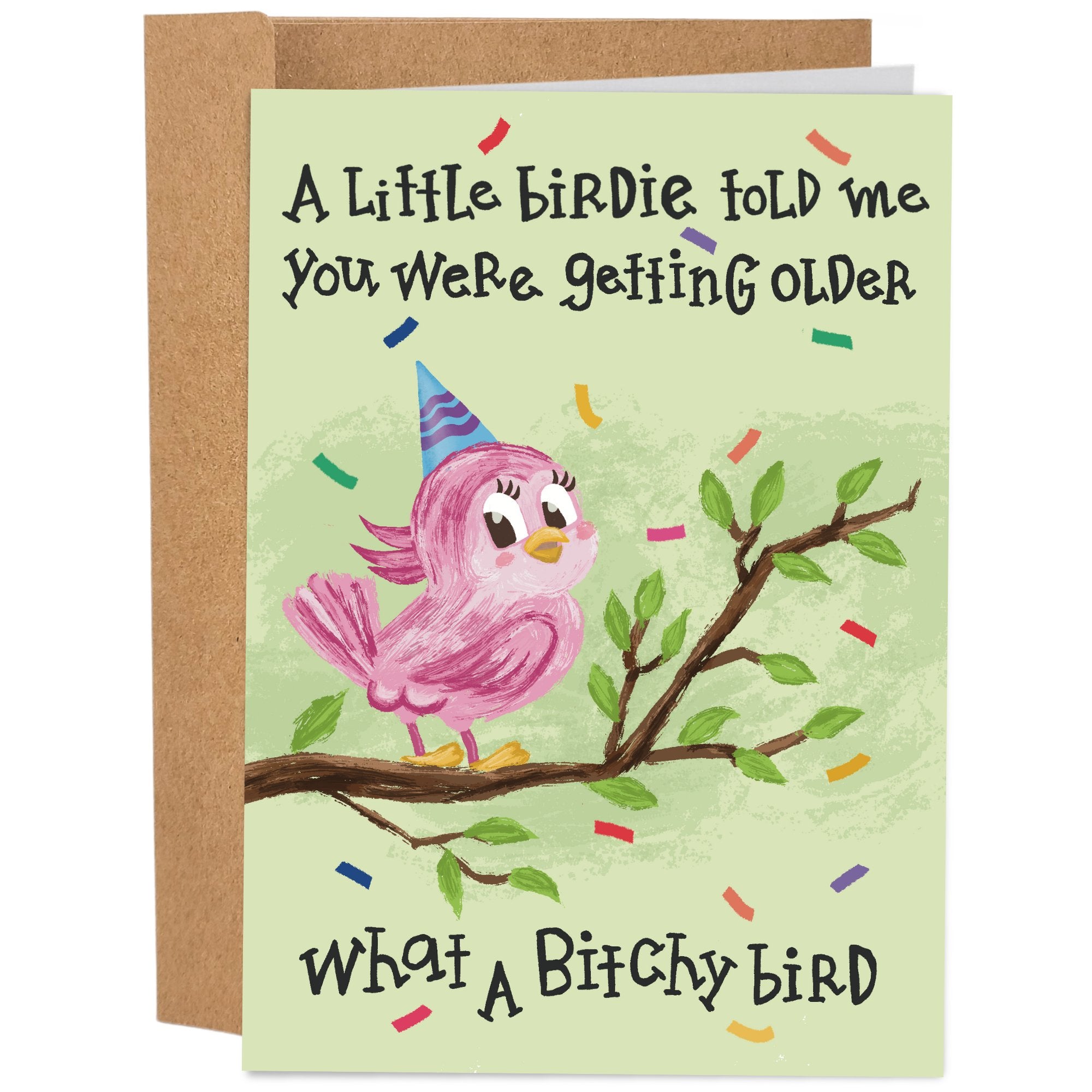 6 Best Friend Birthday Cards Set