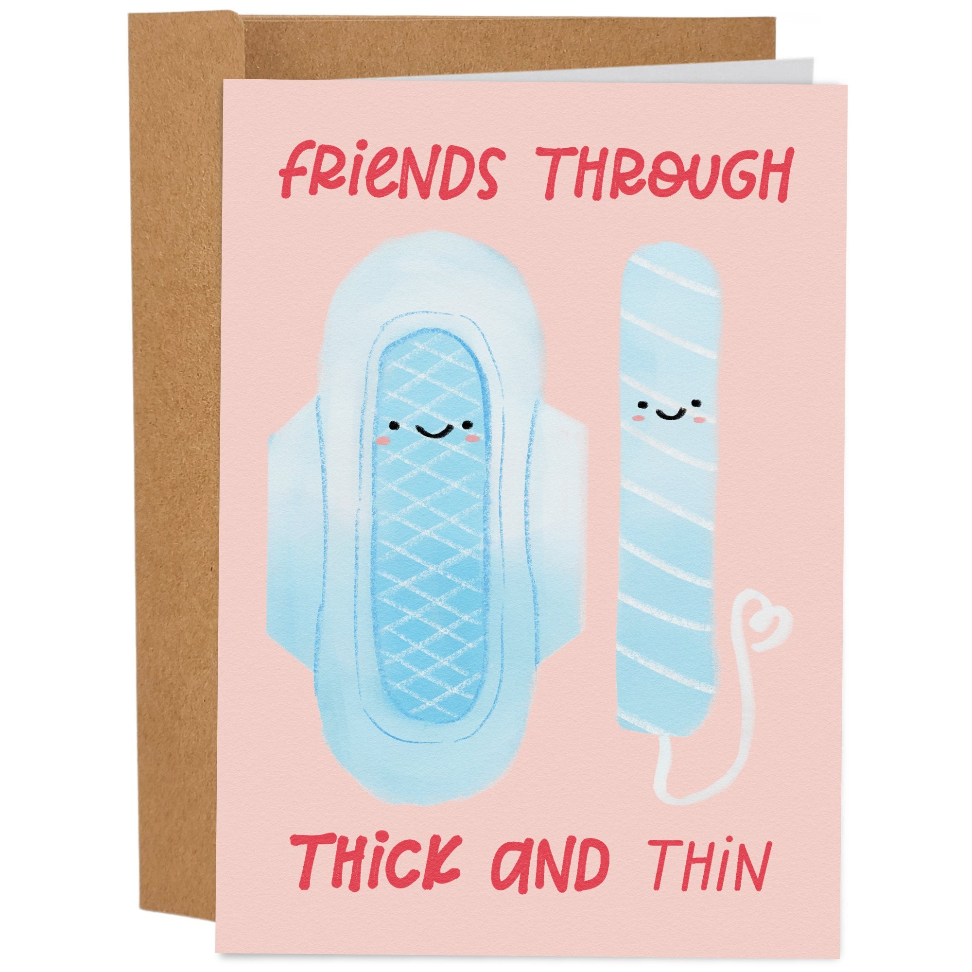 6 Best Friend Birthday Cards Set
