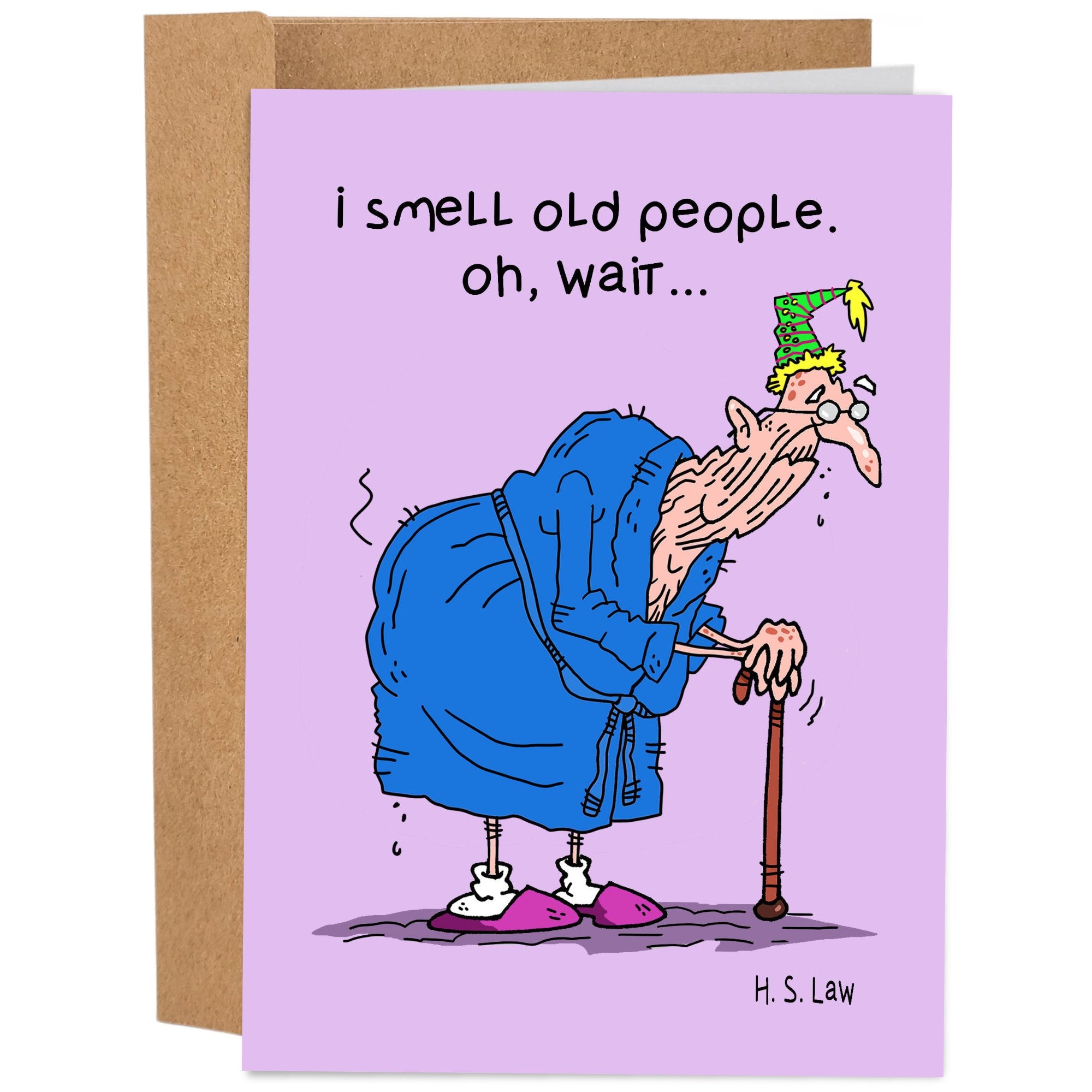 6 Snarky Cartoon Birthday Card Sets