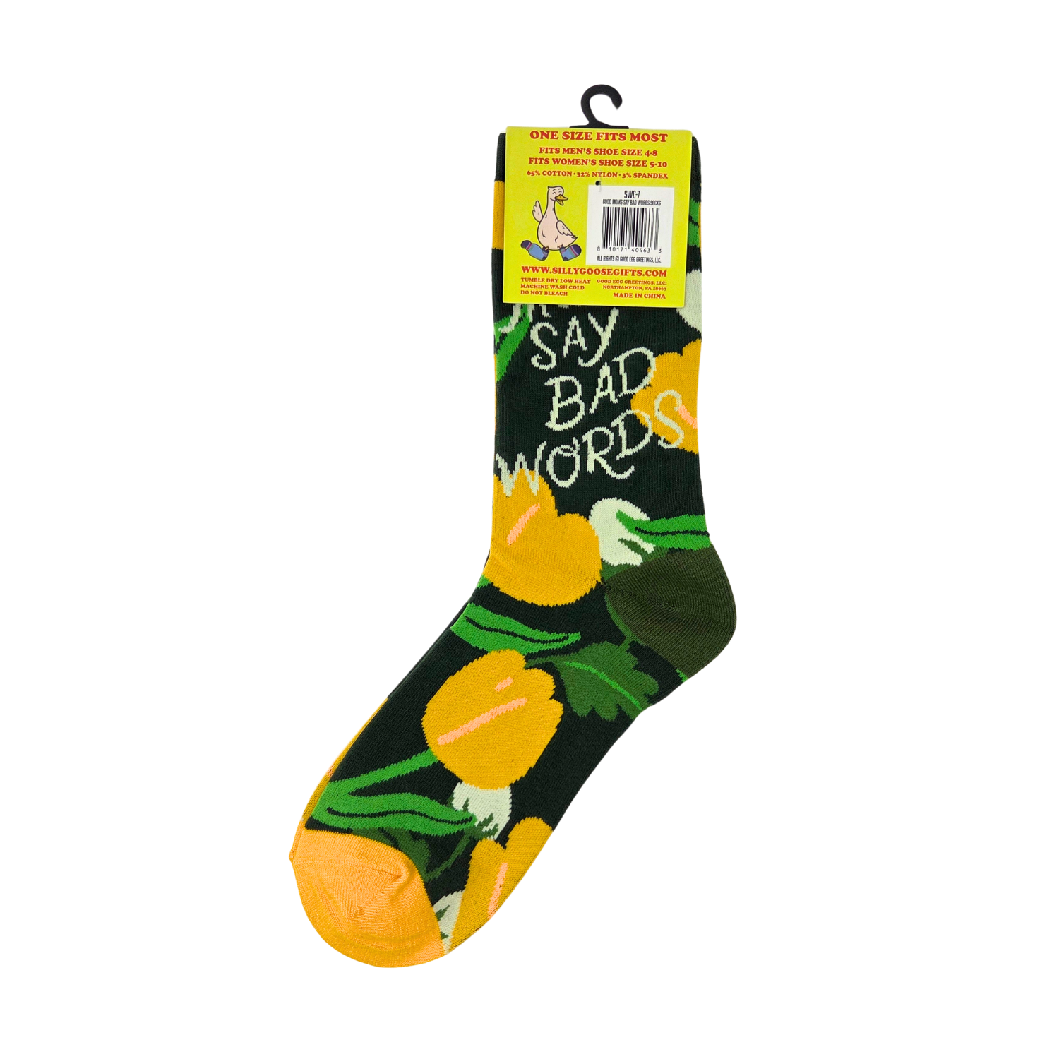 Good Moms Say Bad Words - Women's Funny Crew Socks