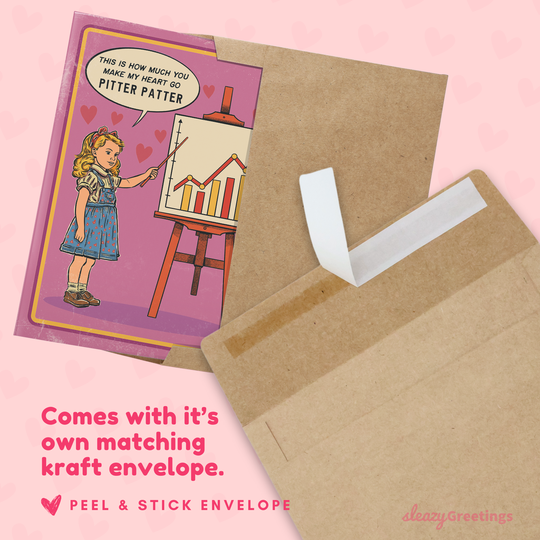 My Heart Go Pitter Patter - 70's Vintage Valentine's