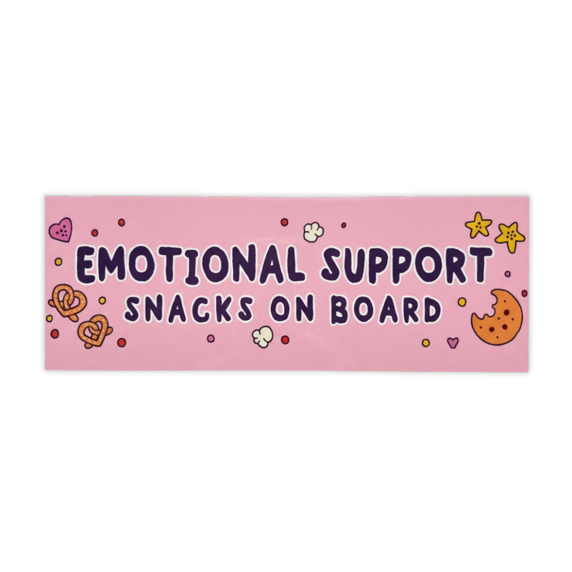 Snack On Board | Funny Car Magnet