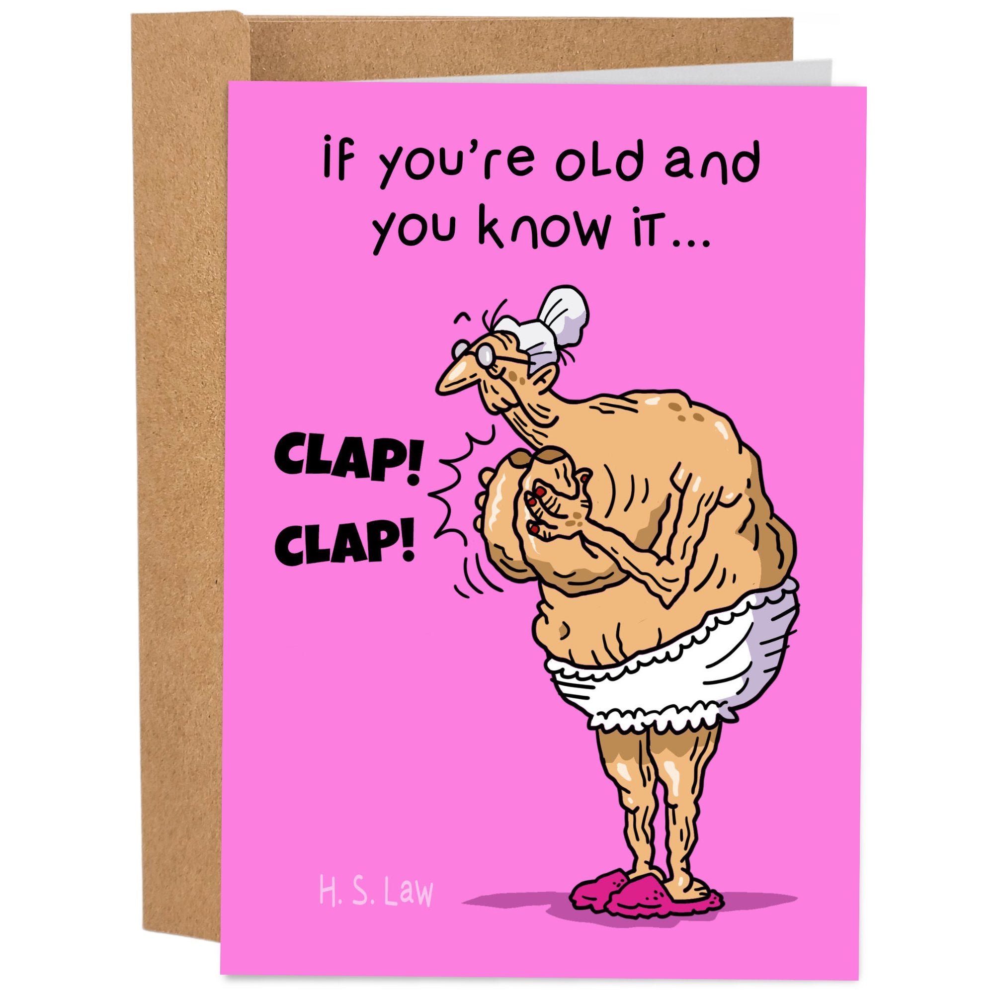 6 Snarky Cartoon Birthday Card Sets