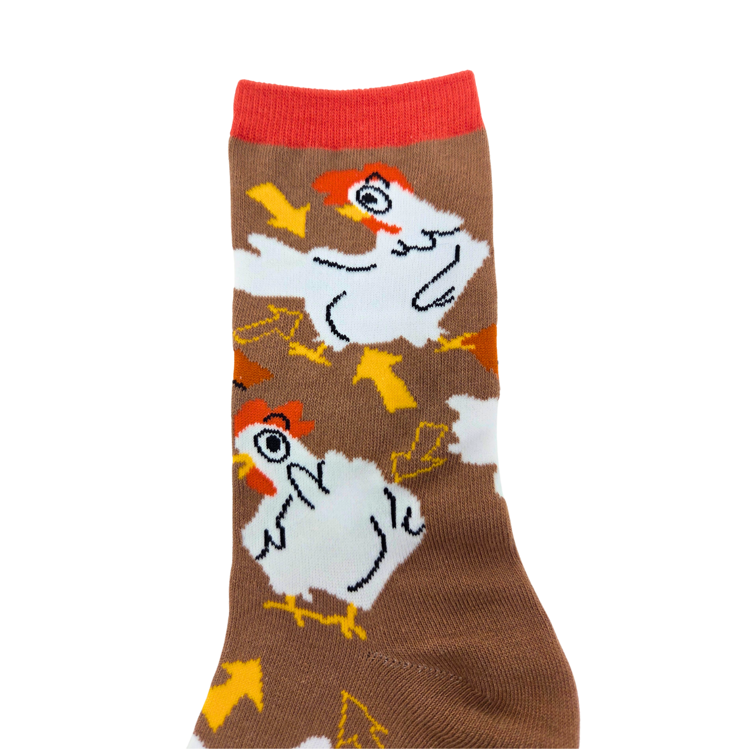 Guess What Chicken Butt Socks - Women's Funny Crew Socks