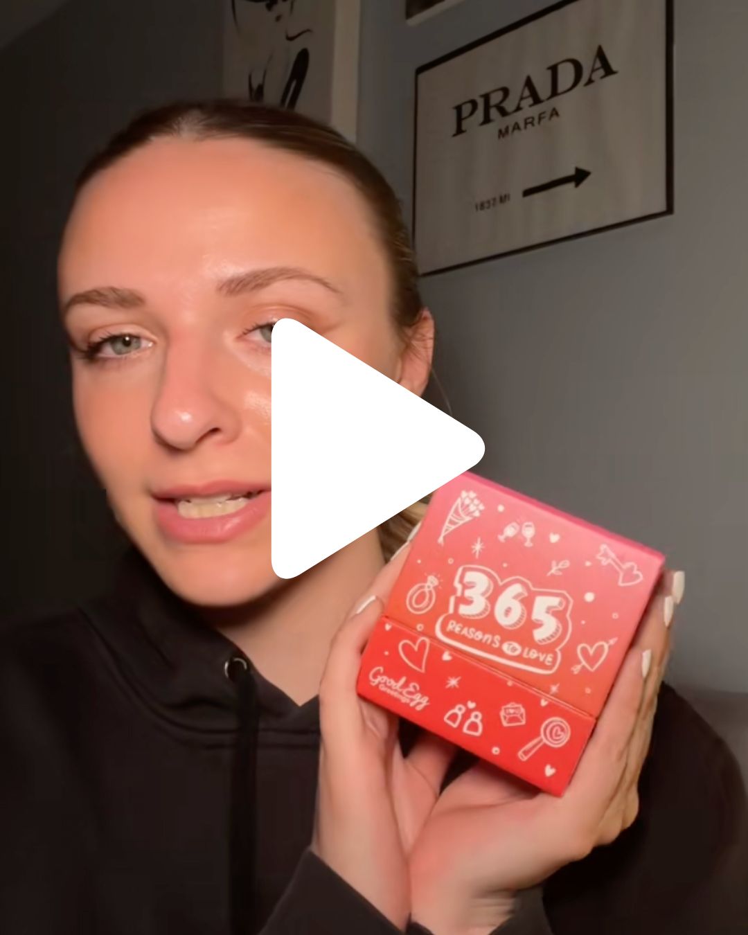 dad reading a sleazy greeting card