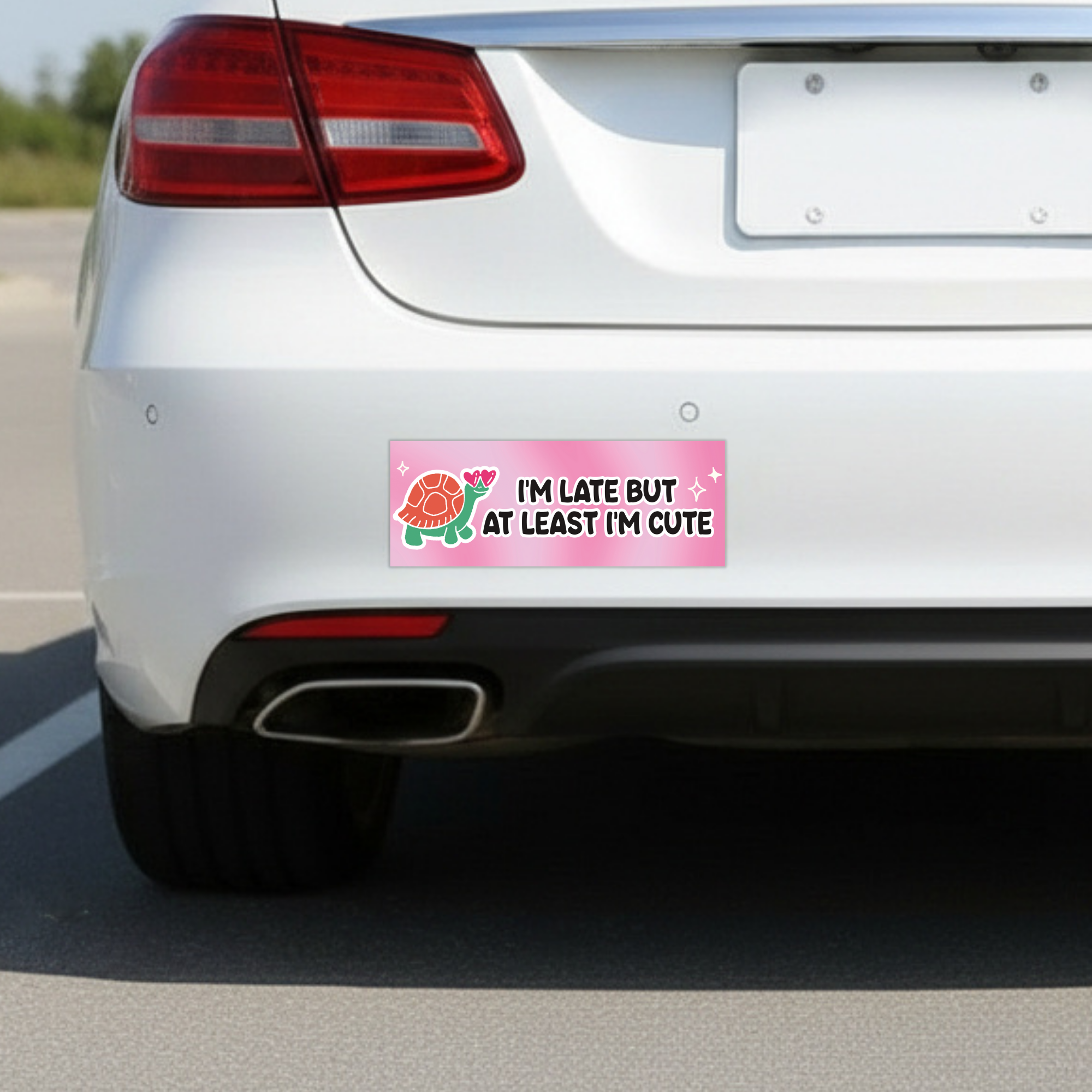 Don't Tailgate Me | Funny Car Magnet