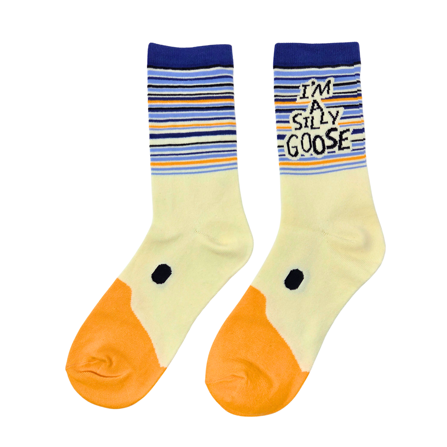 I Am A Silly Goose - Women's Funny Crew Socks