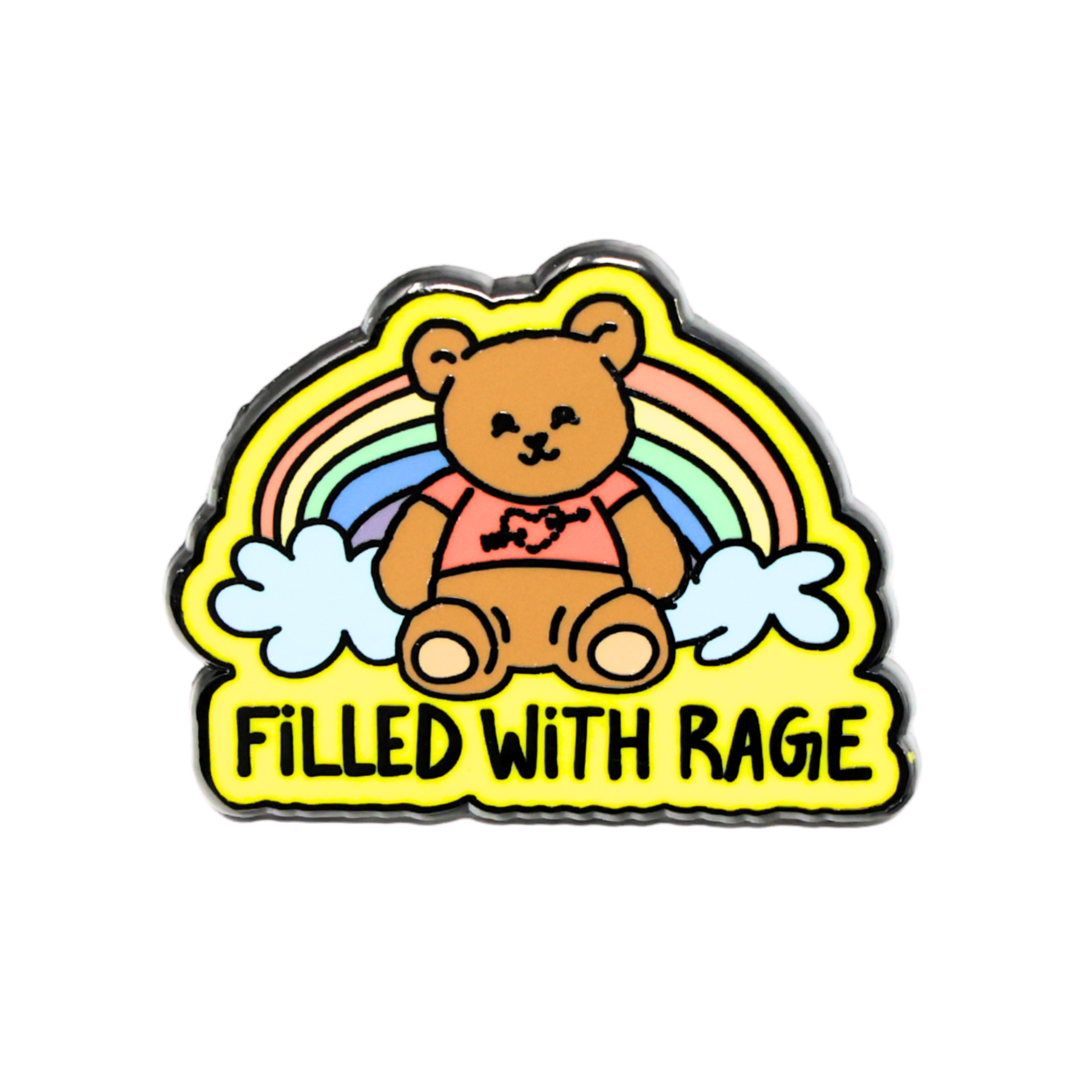 Filled With Rage | Funny Enamel Pin