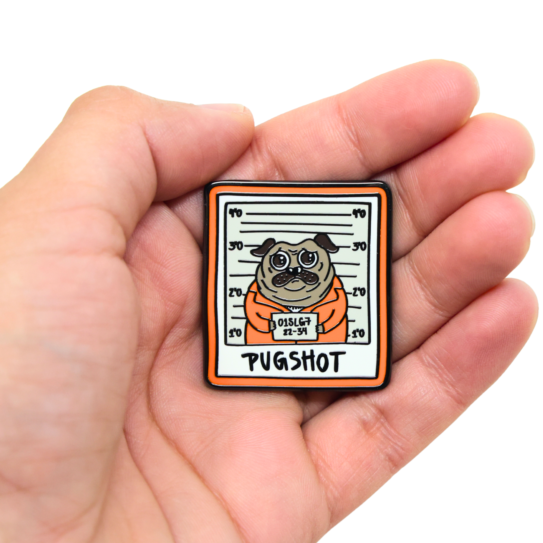 Pugshot | Funny Enamel Pin