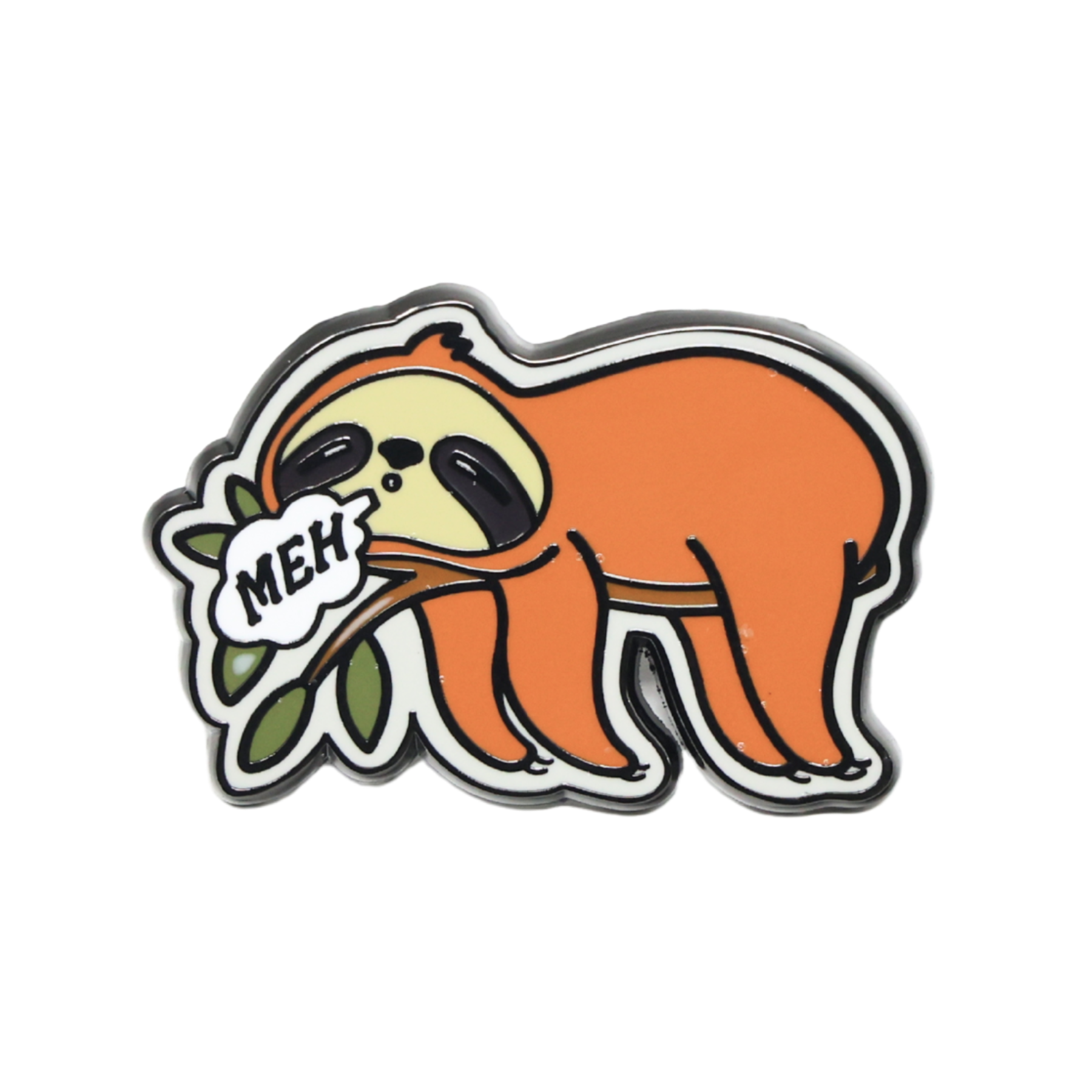 Meh | Funny Enamel Pin
