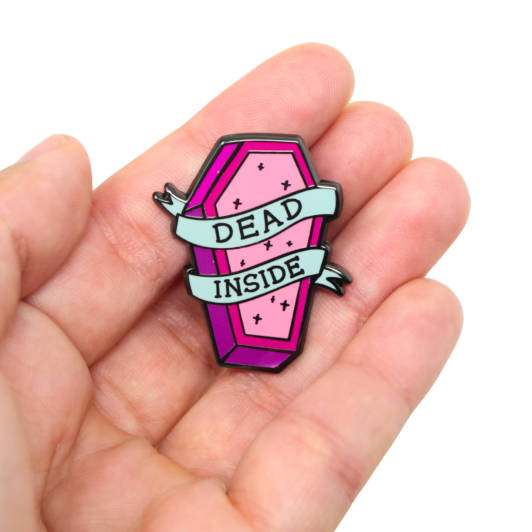 Dead Inside | Funny Enamel Pin