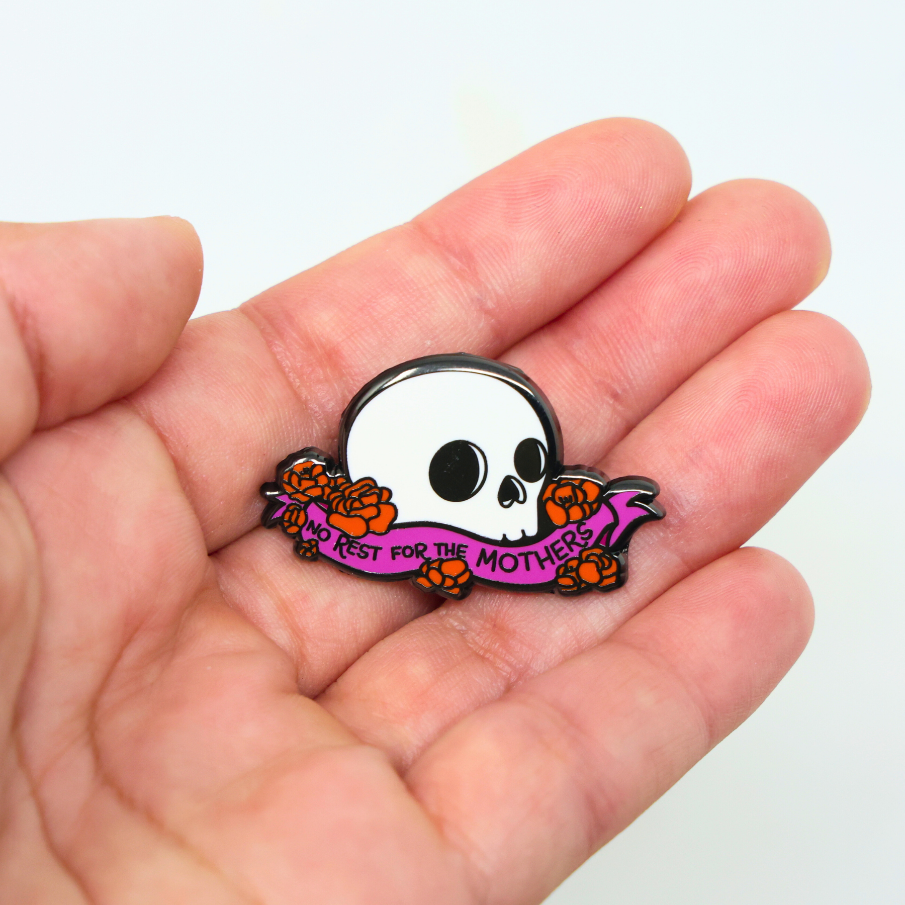 No Rest For The Mothers | Funny Enamel Pin